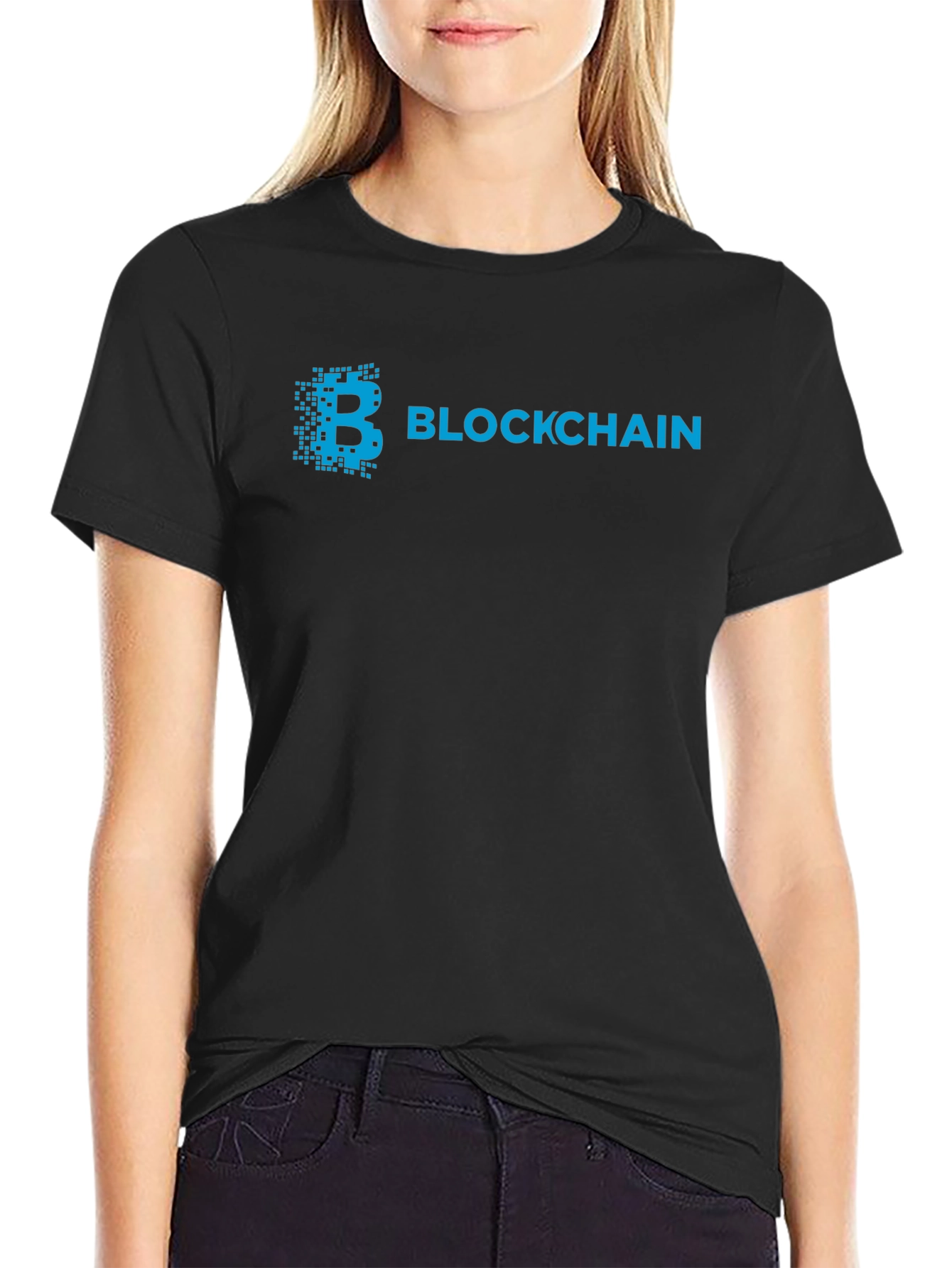 Blockchain Bitcoin T-Shirt - Crypto Tee
