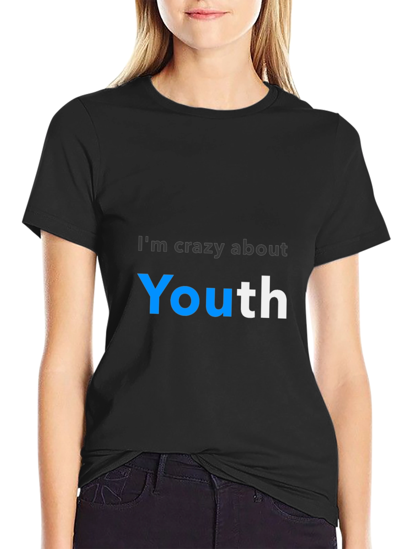 Im Crazy About Youth T-Shirt - Premium Cotton Tee
