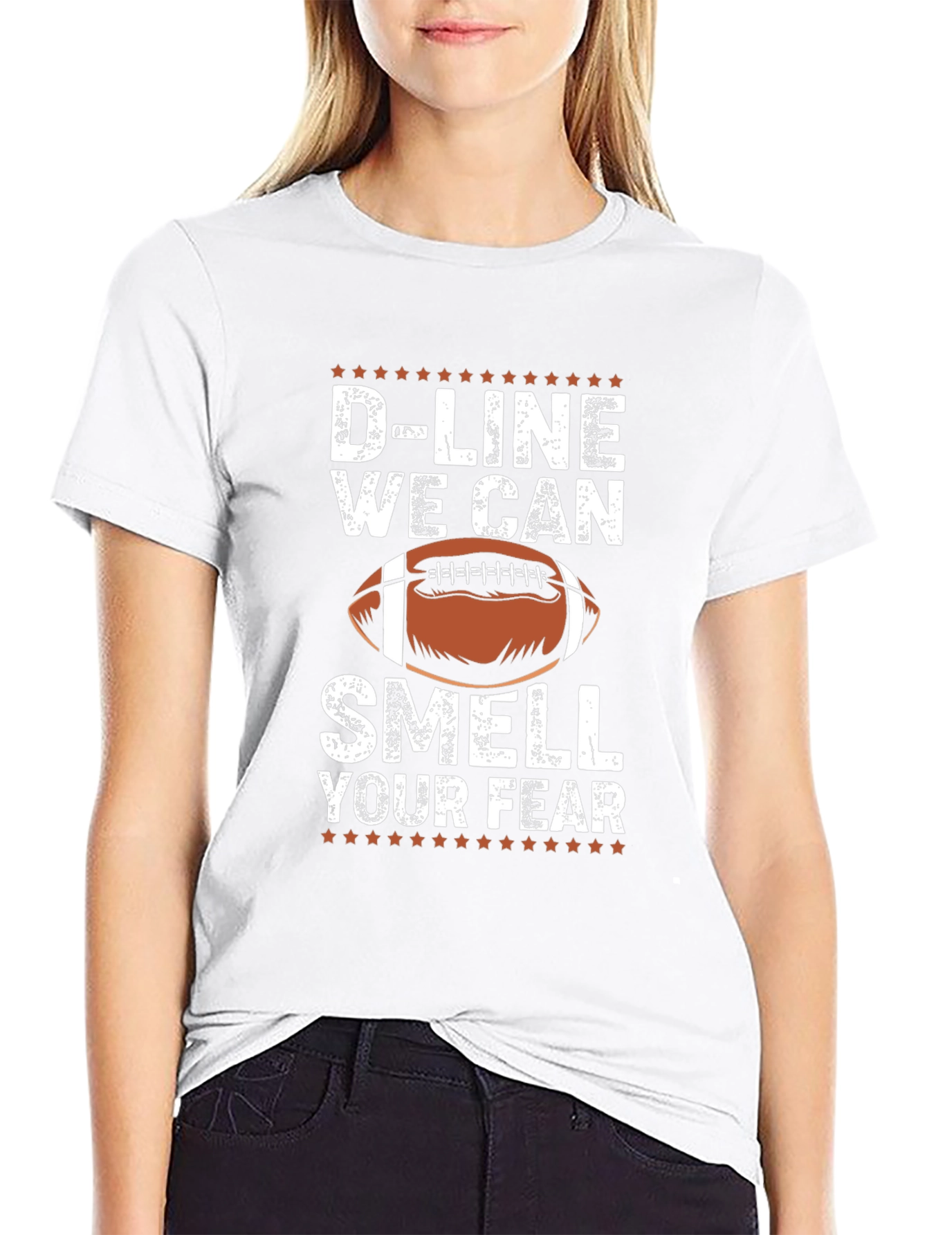 D-Line We Can Smell Your Fear Football T-Shirt