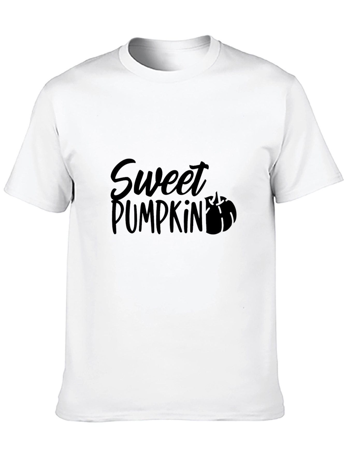 Sweet Pumpkin Halloween T-Shirt - Black Cotton Tee