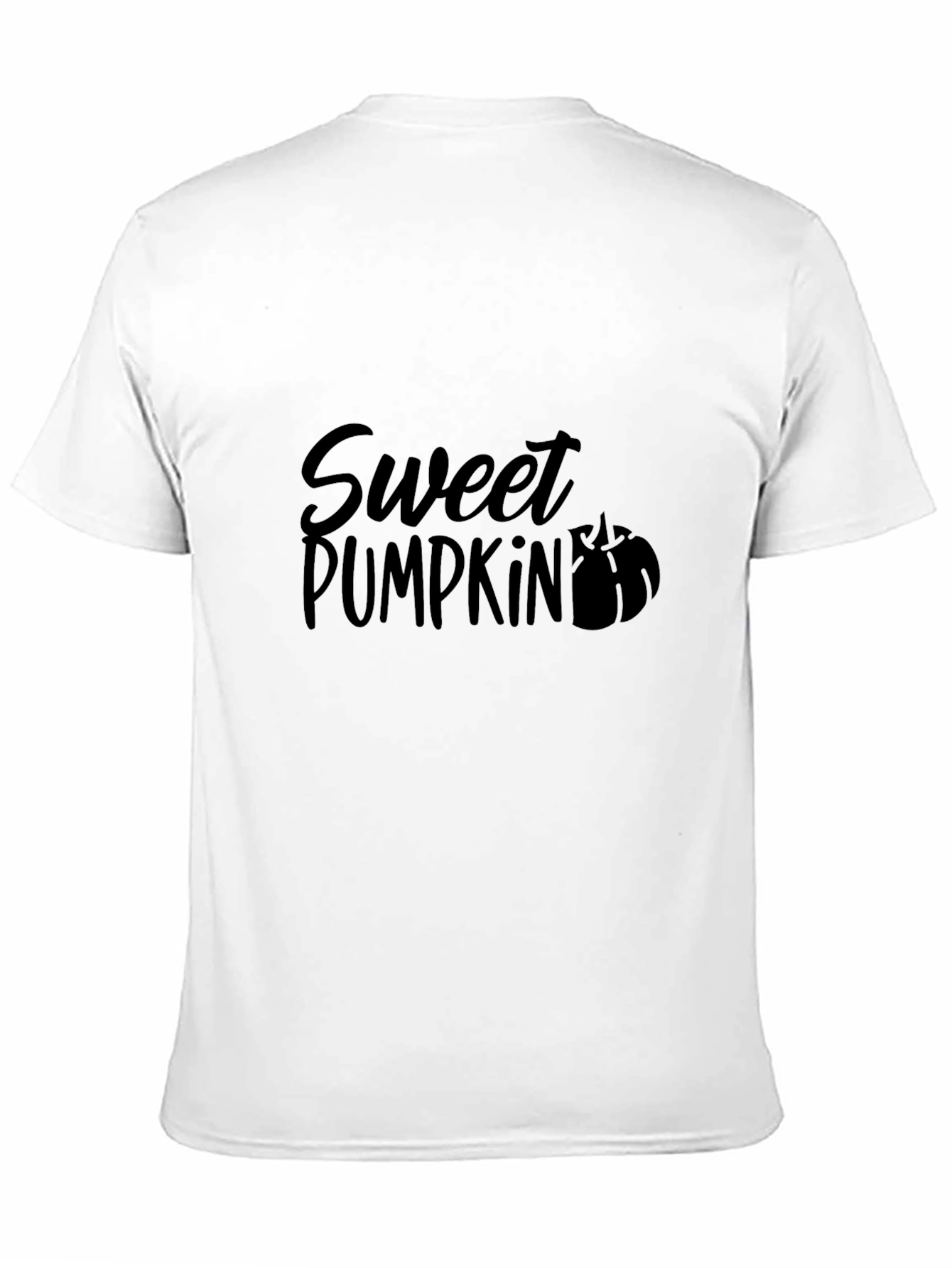 Sweet Pumpkin Halloween T-Shirt - Black Cotton Tee