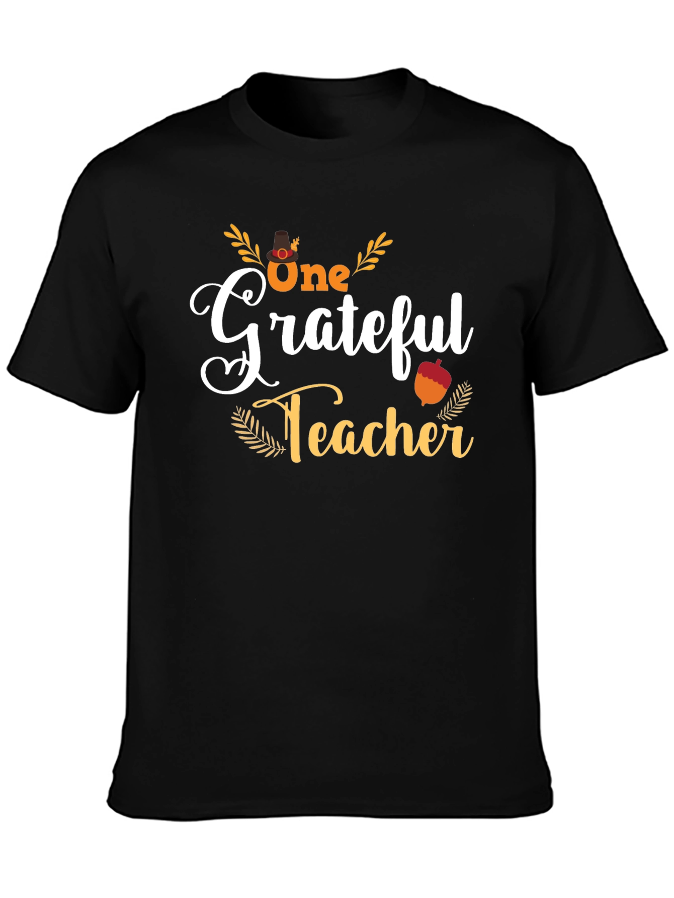 Grateful Teacher Black T-Shirt