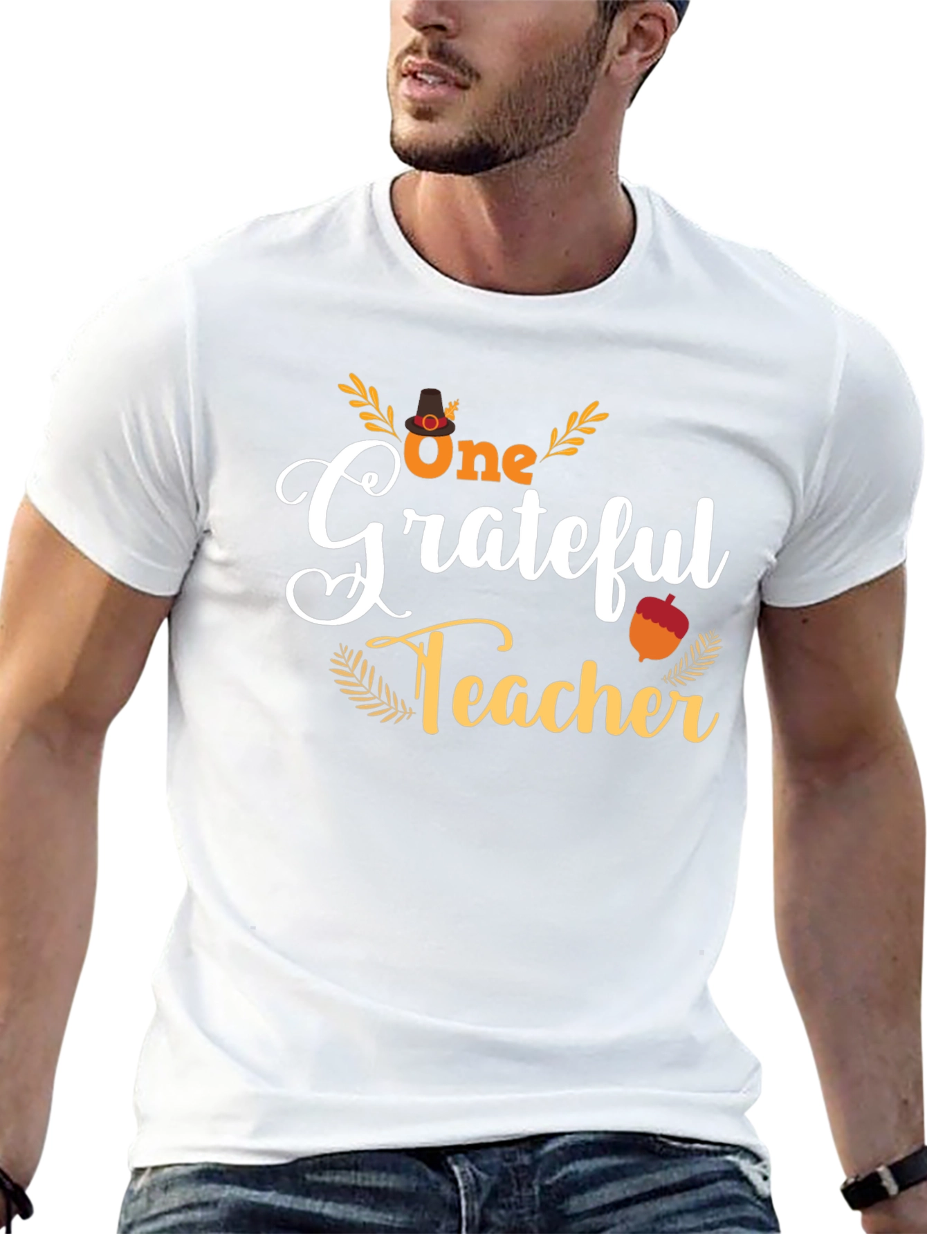 Grateful Teacher Black T-Shirt