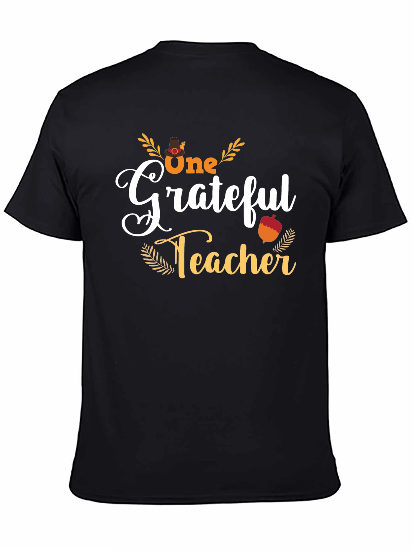 Grateful Teacher Black T-Shirt