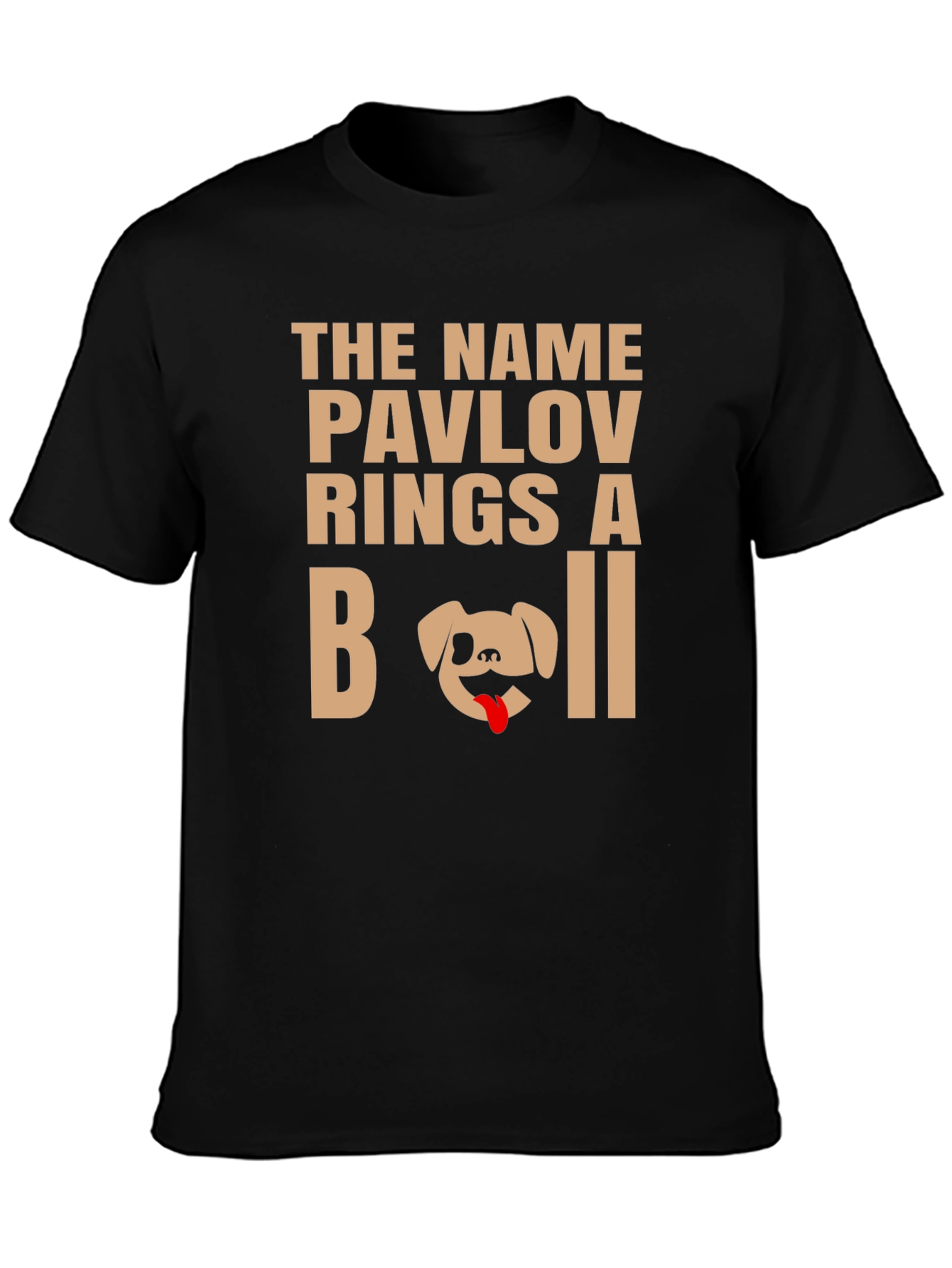Pavlov Rings a Bell T-Shirt Funny Dog Lover Tee