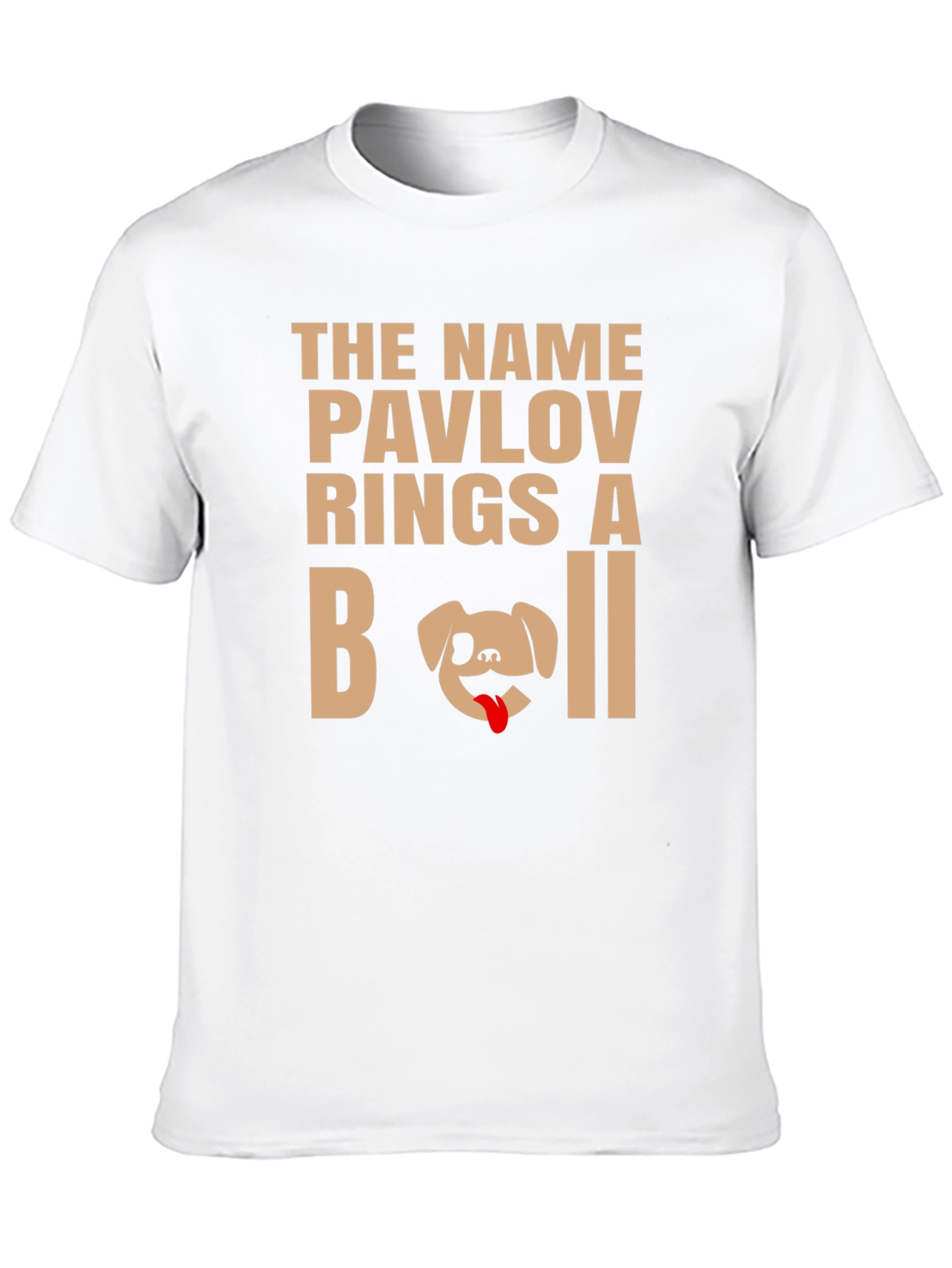 Pavlov Rings a Bell T-Shirt Funny Dog Lover Tee