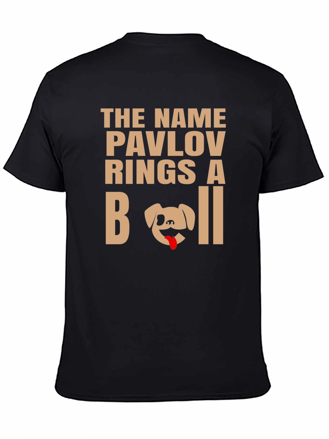 Pavlov Rings a Bell T-Shirt Funny Dog Lover Tee