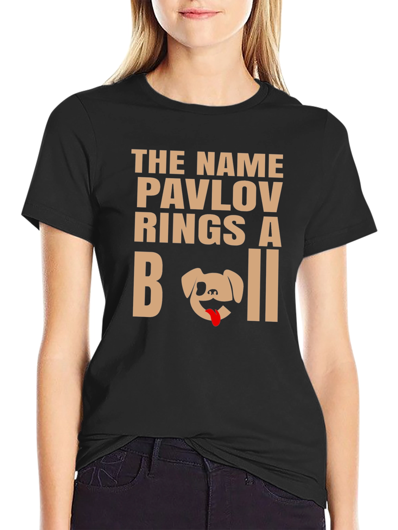 Pavlov Rings a Bell T-Shirt Funny Dog Lover Tee