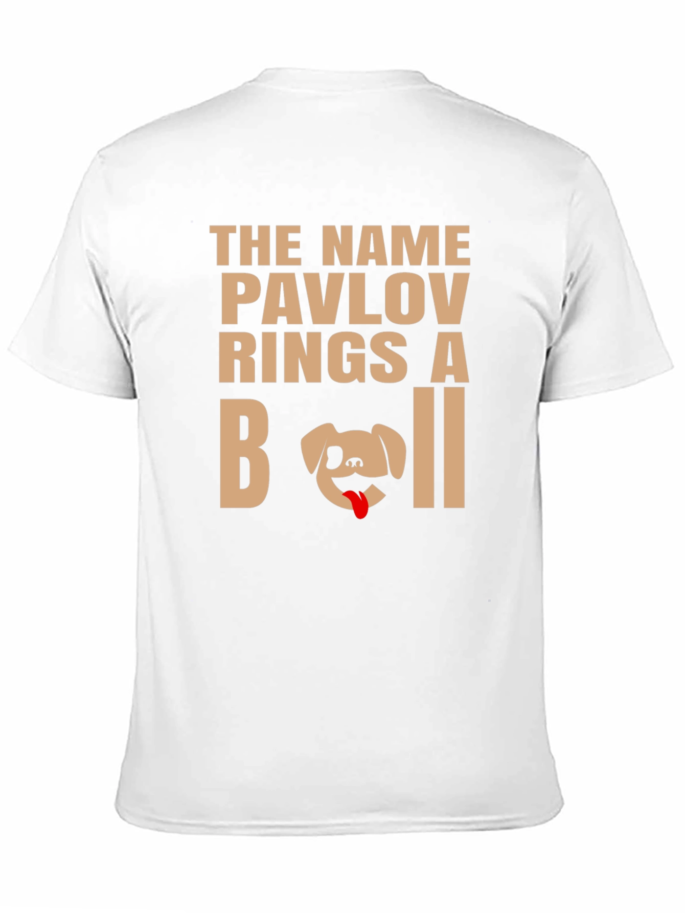 Pavlov Rings a Bell T-Shirt Funny Dog Lover Tee