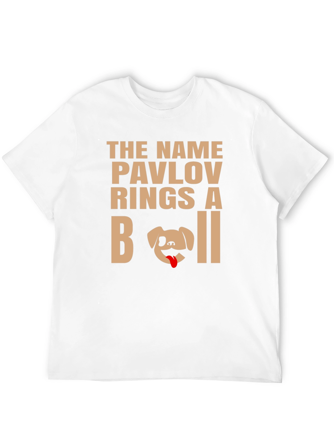 Pavlov Rings a Bell T-Shirt Funny Dog Lover Tee