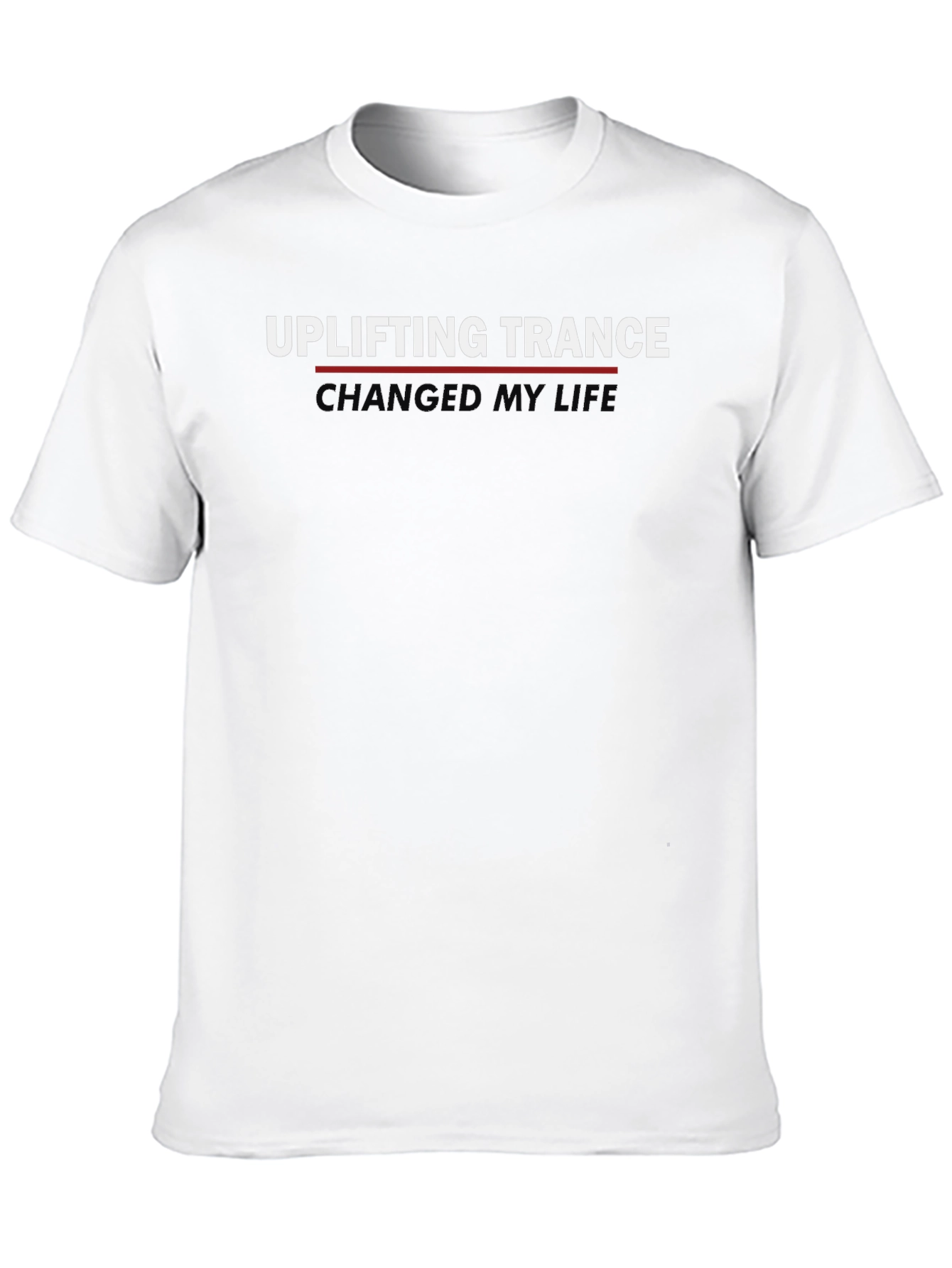 Uplifting Trance Graphic T-Shirt Black