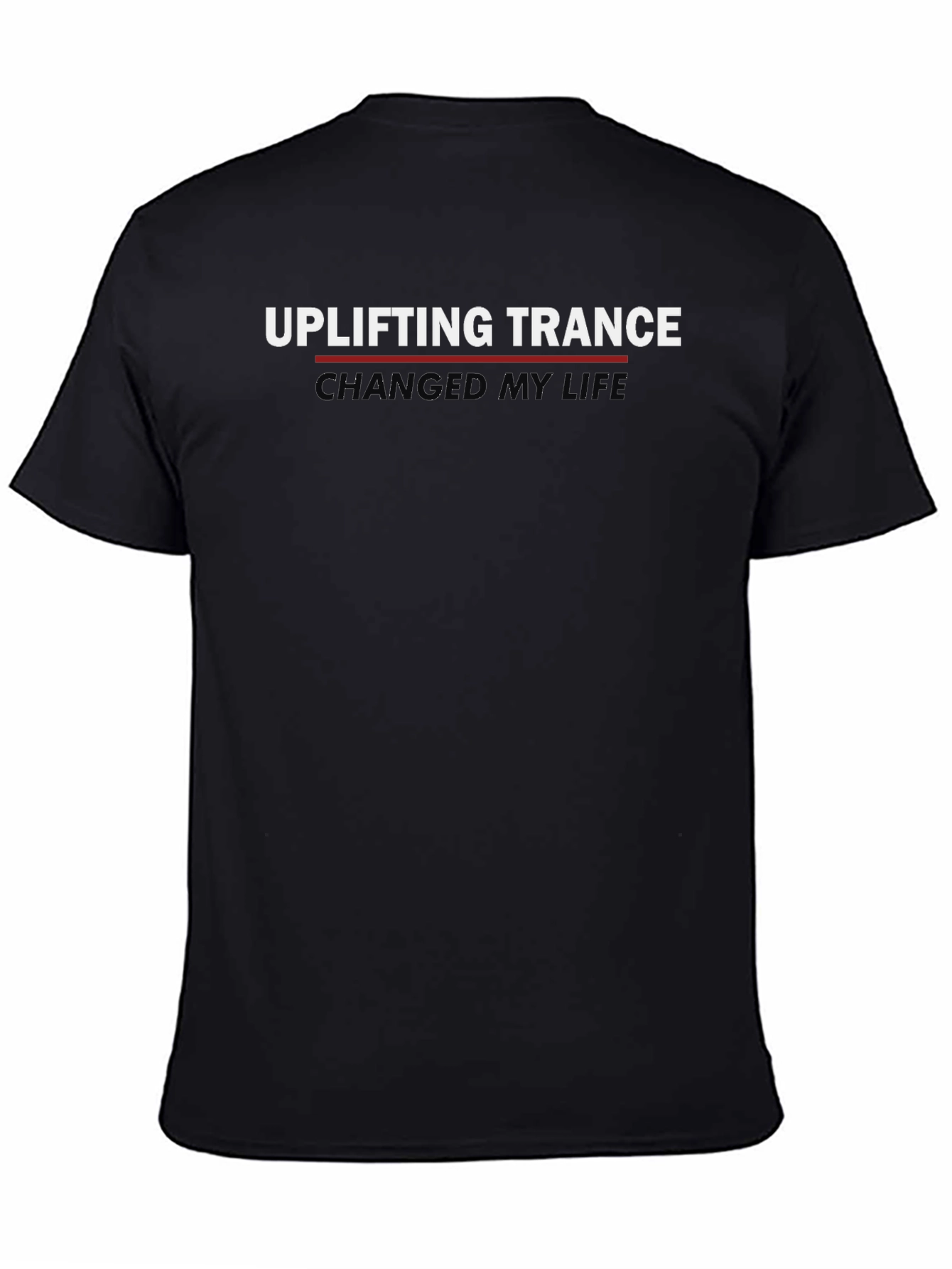 Uplifting Trance Graphic T-Shirt Black