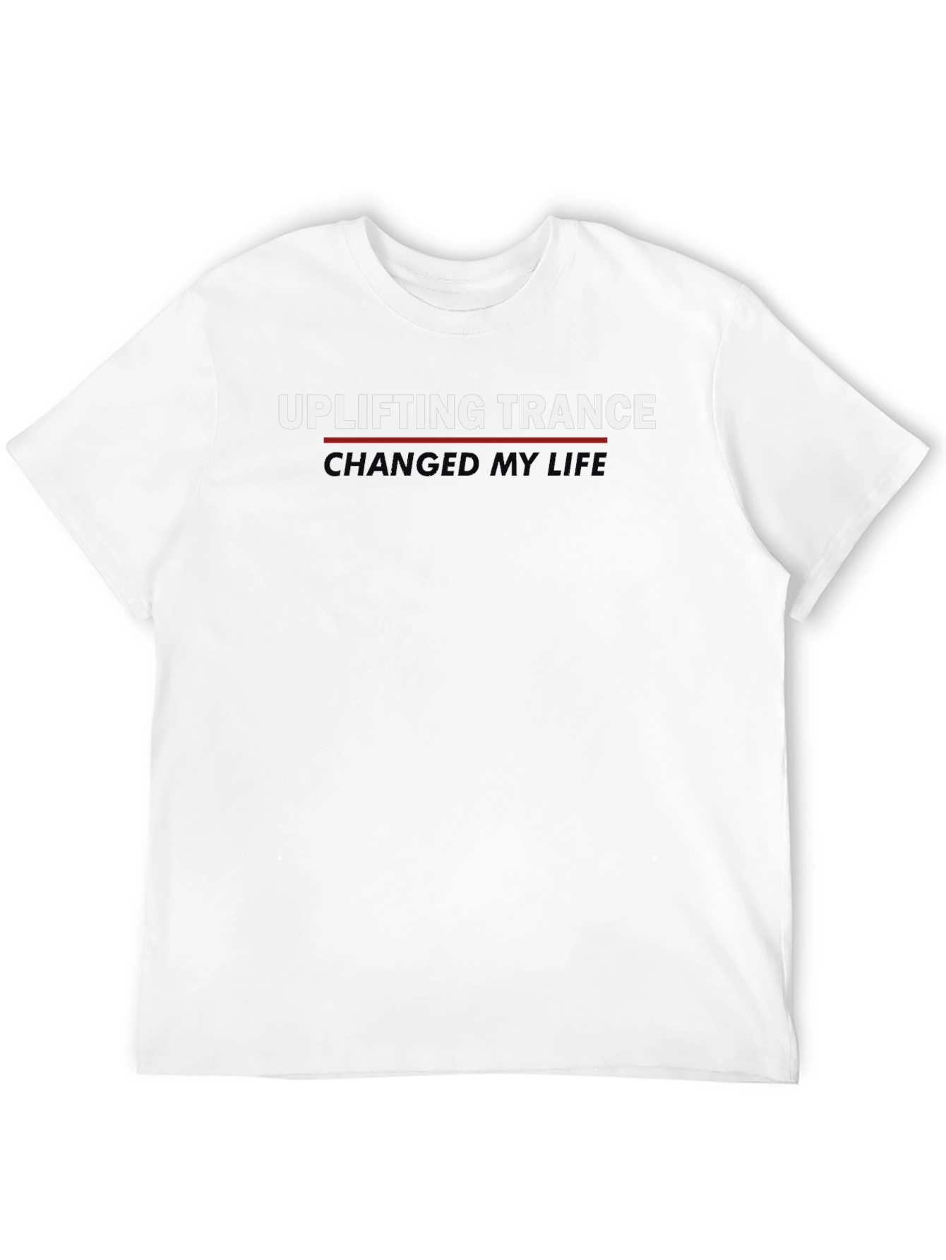 Uplifting Trance Graphic T-Shirt Black