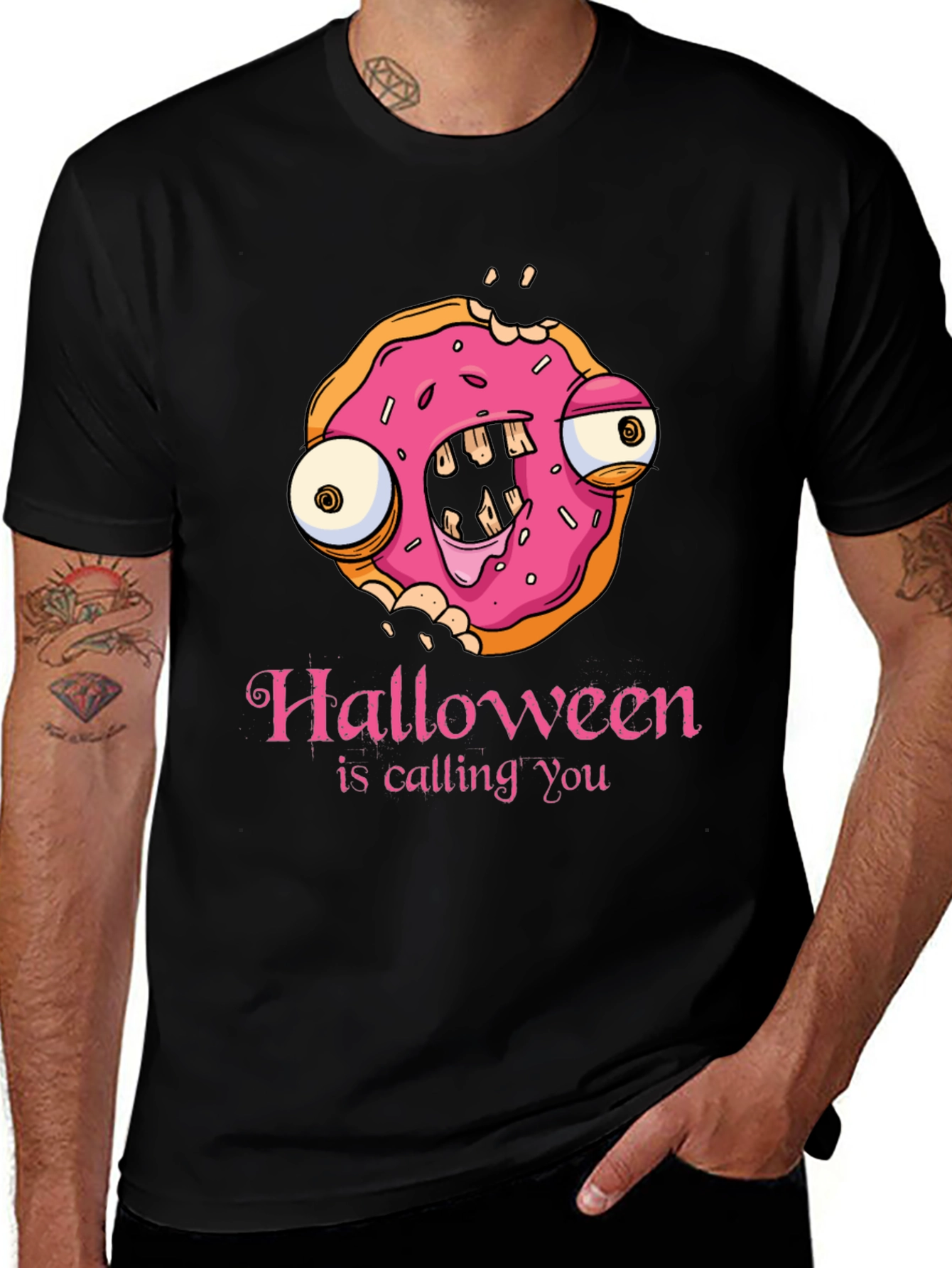 Halloween Donut Monster T-Shirt
