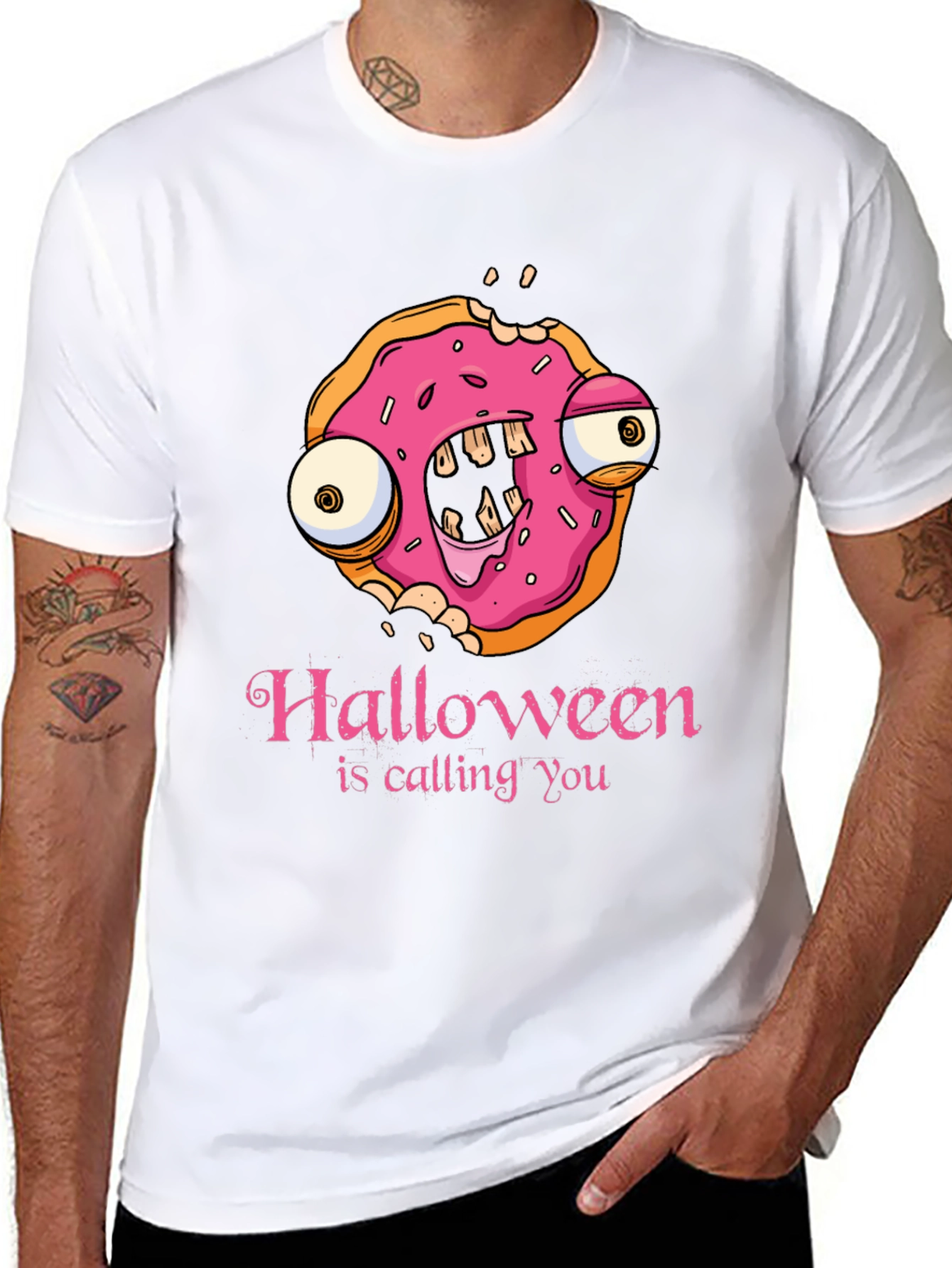 Halloween Donut Monster T-Shirt