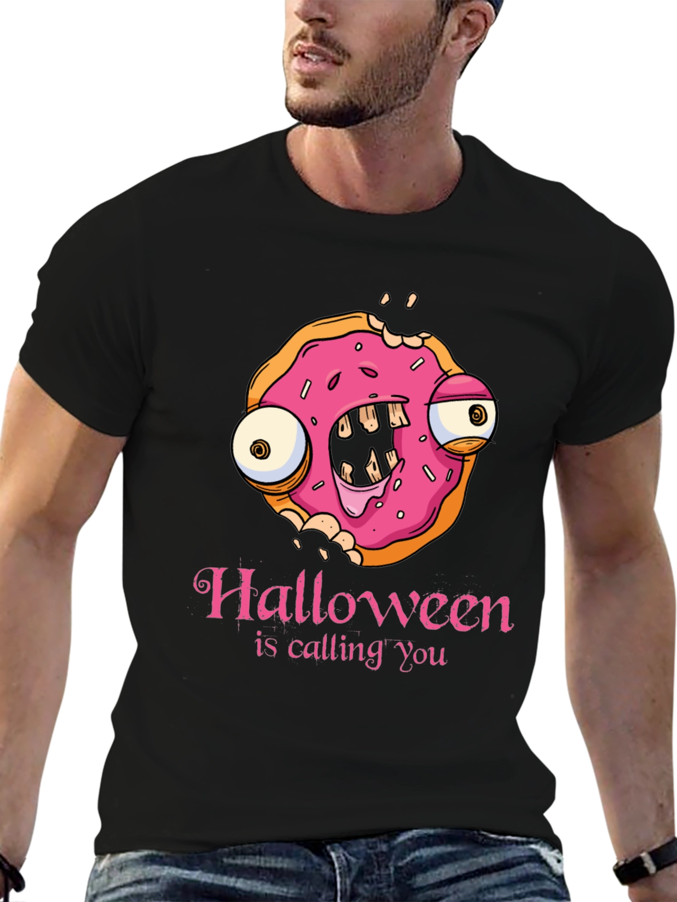Halloween Donut Monster T-Shirt