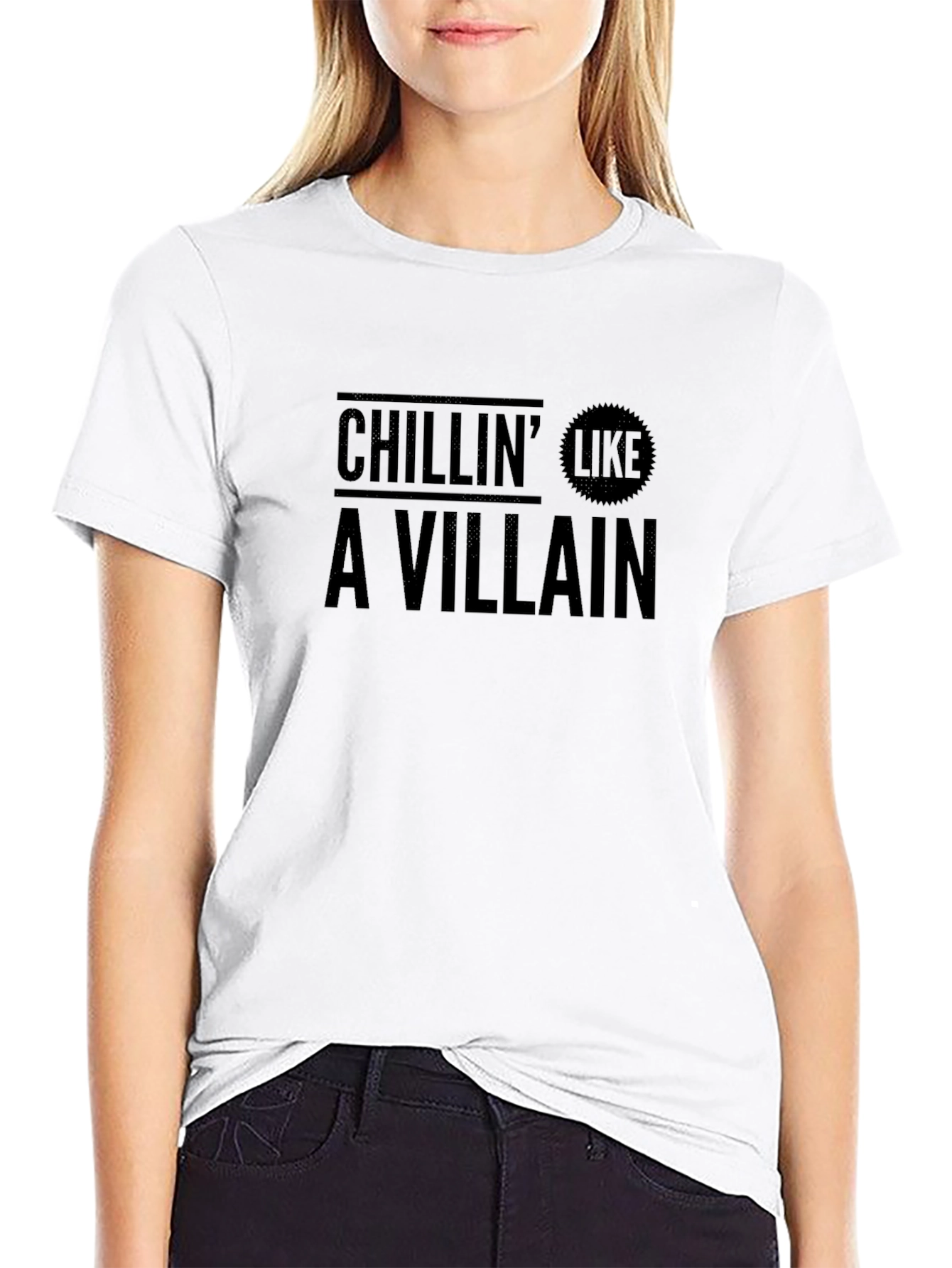Chillin Like A Villain Graphic Tee