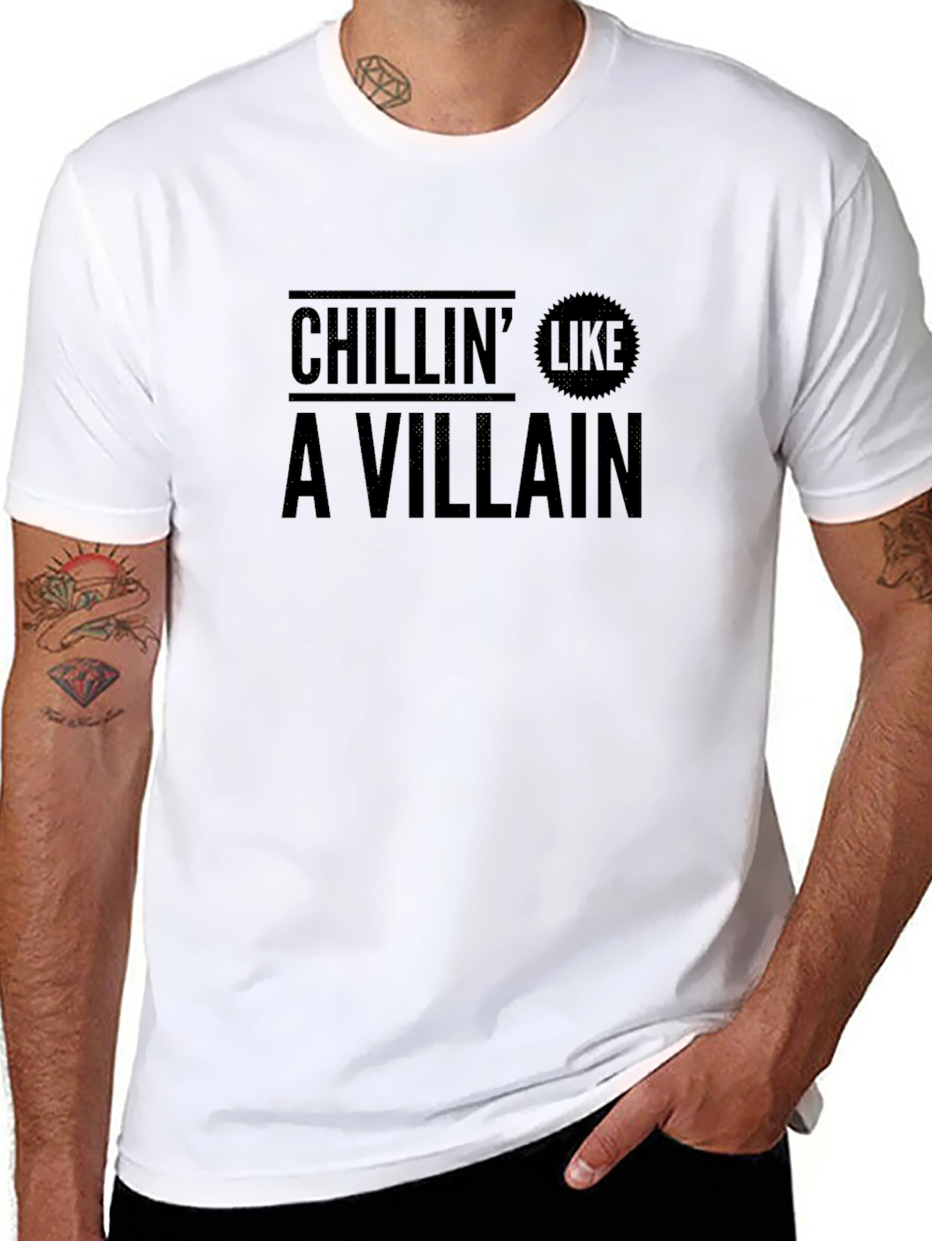 Chillin Like A Villain Graphic Tee