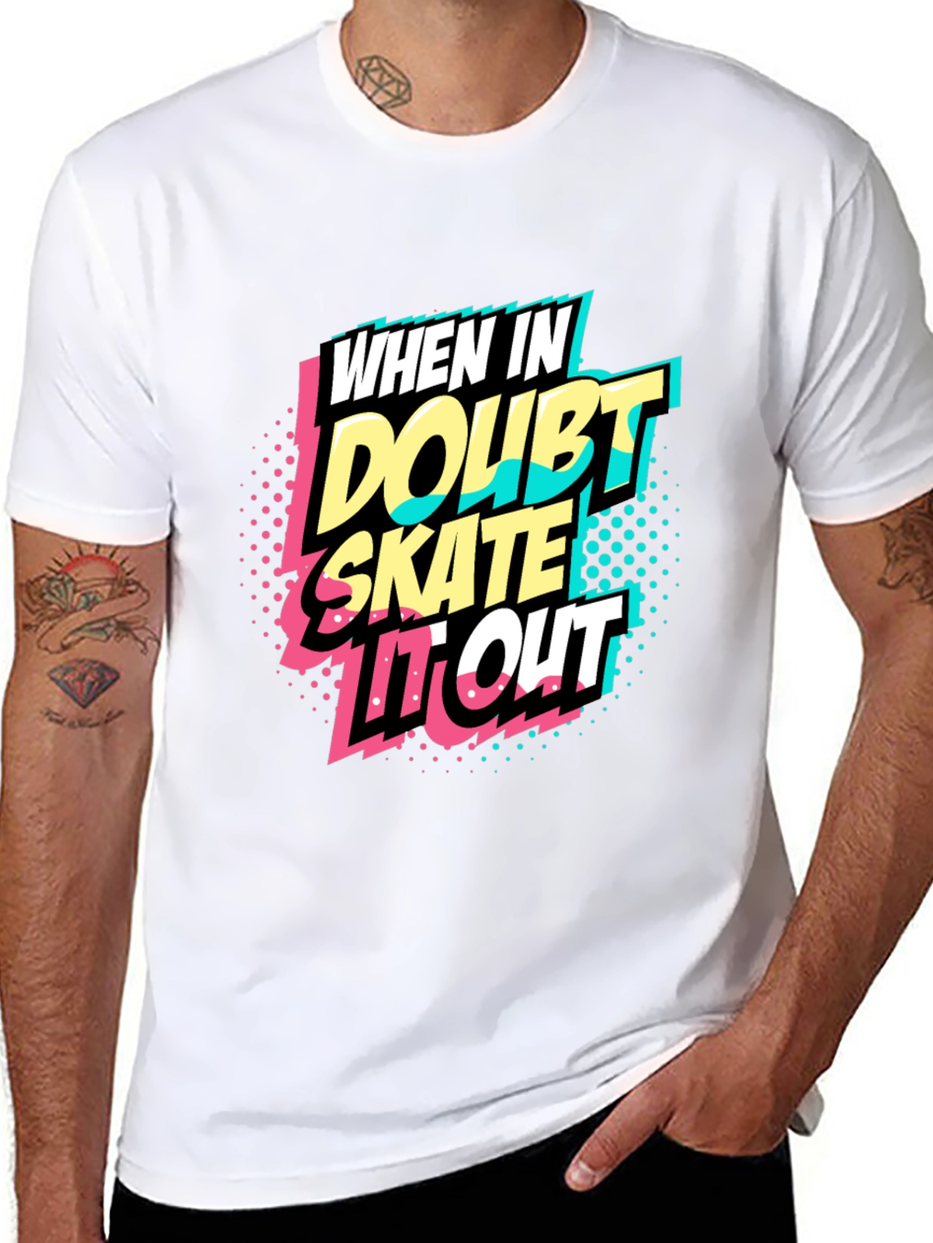 Skate it Out Mens Graphic Tee