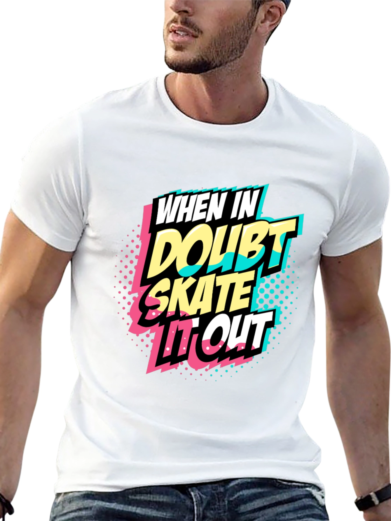 Skate it Out Mens Graphic Tee