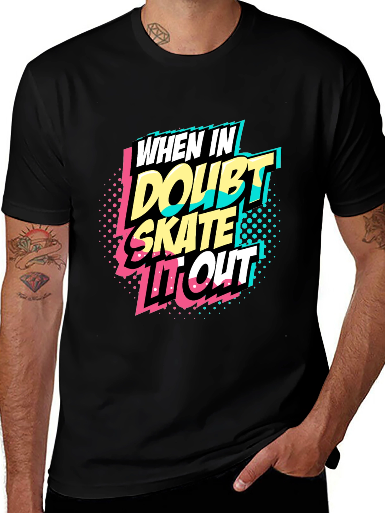 Skate it Out Mens Graphic Tee