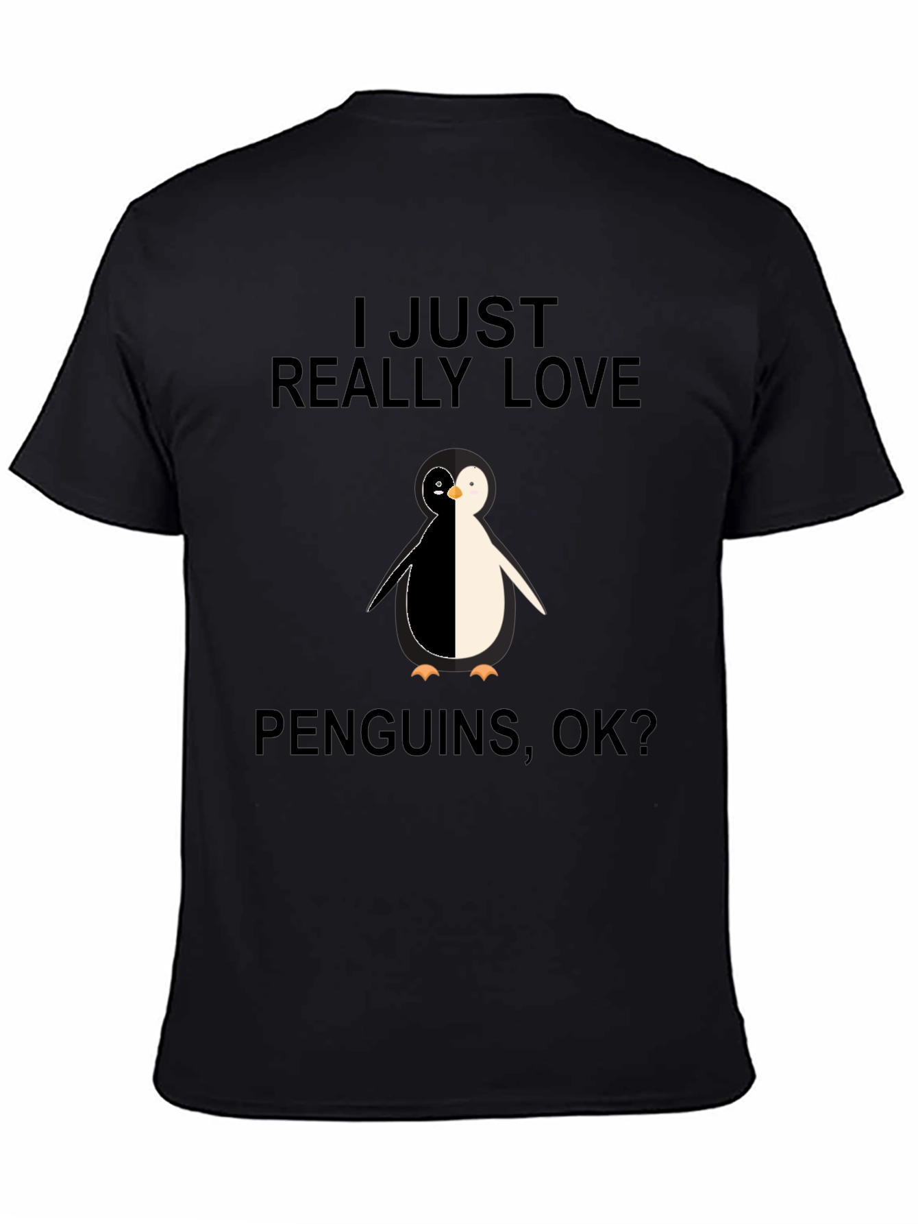 I Love Penguins Graphic T-Shirt