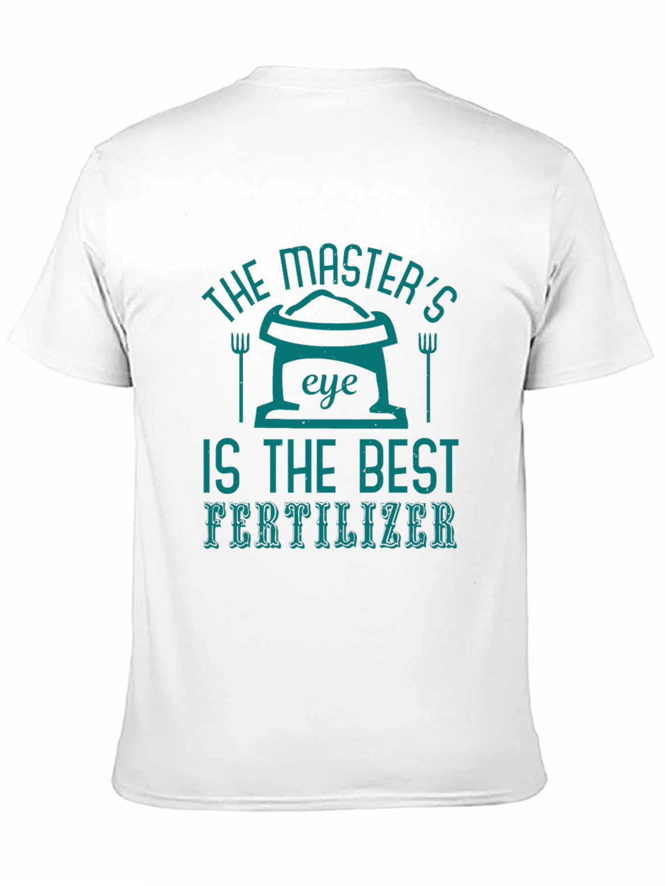 Masters Eye Fertilizer T-Shirt - Black Cotton Tee