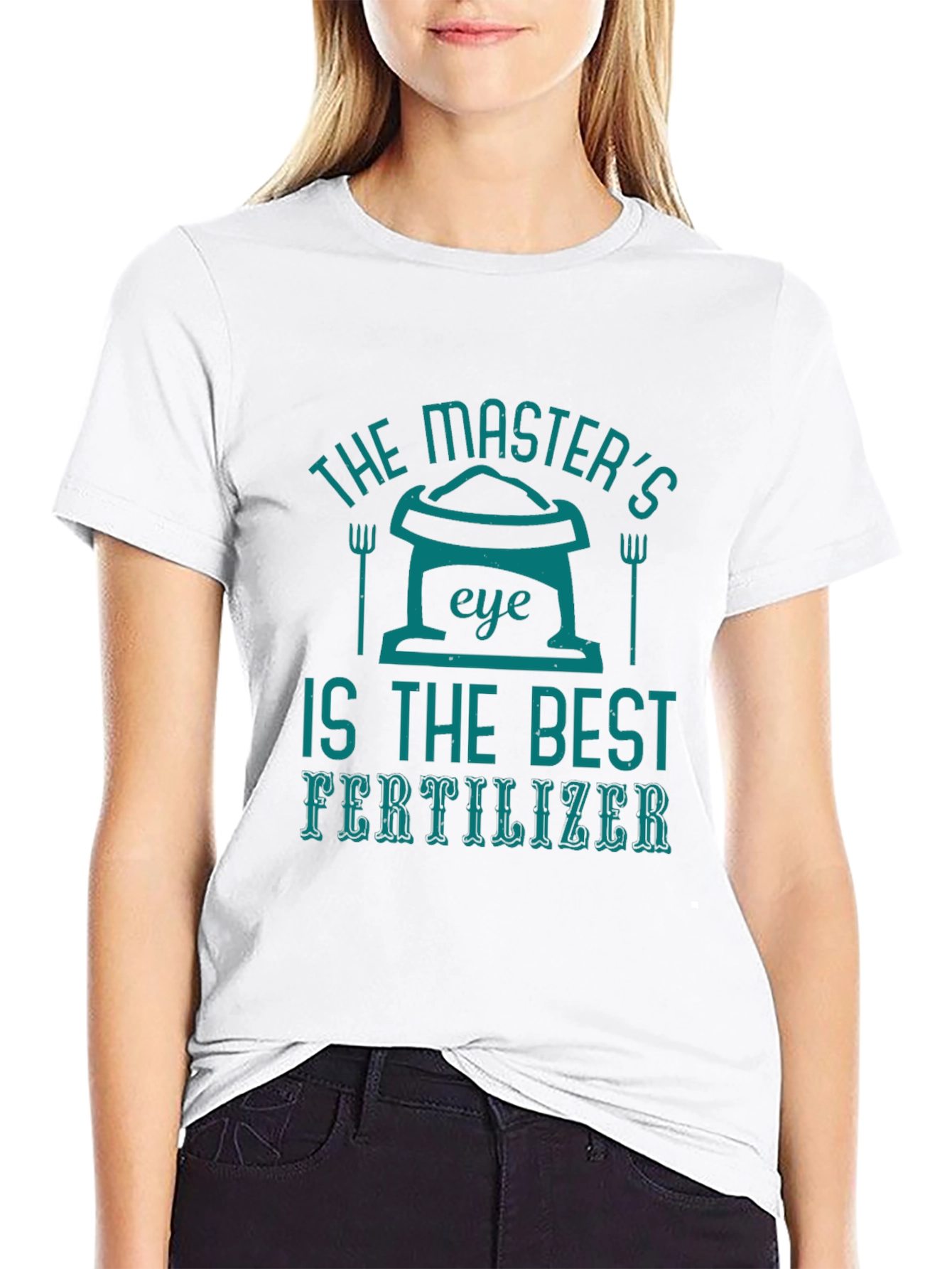 Masters Eye Fertilizer T-Shirt - Black Cotton Tee