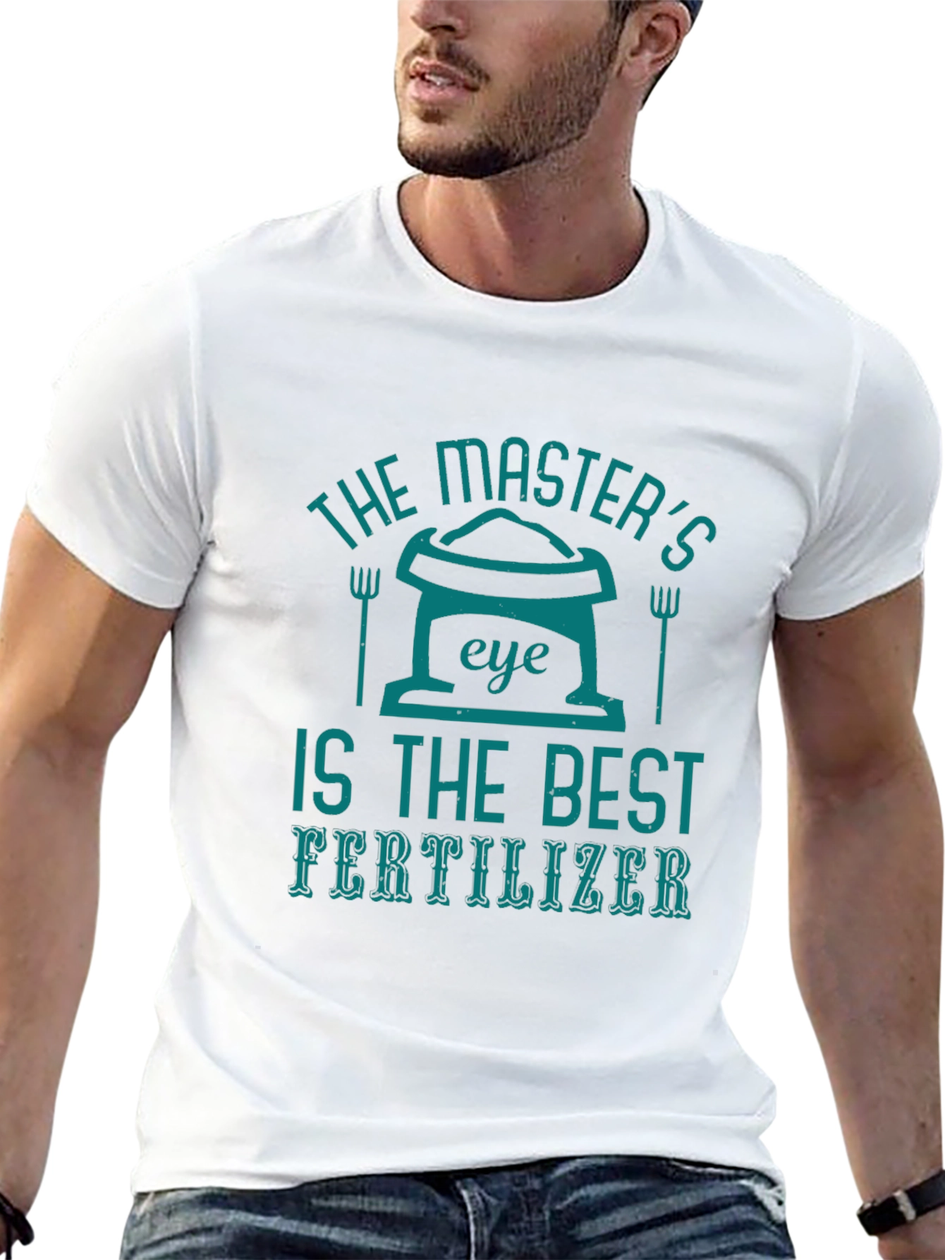 Masters Eye Fertilizer T-Shirt - Black Cotton Tee
