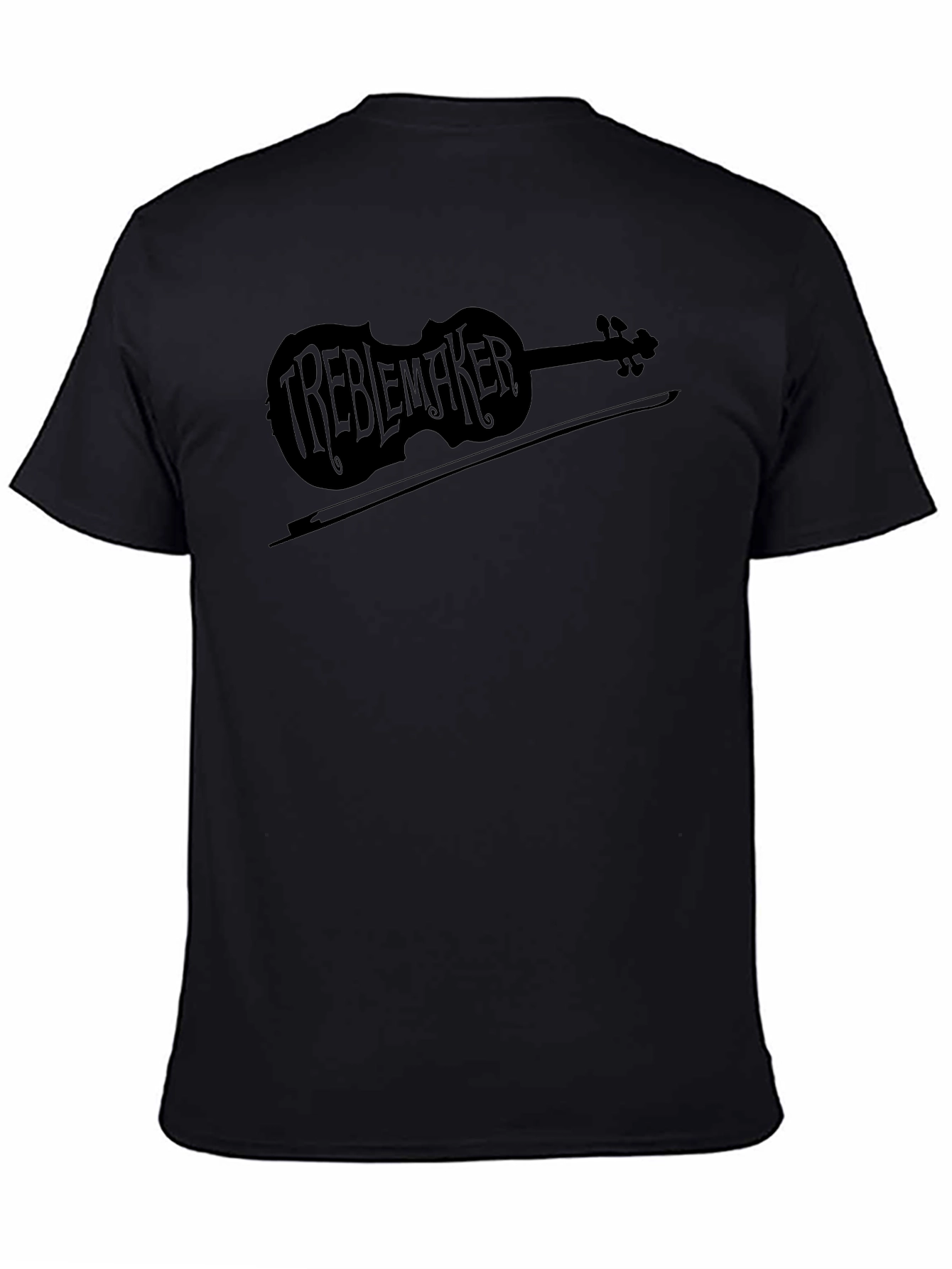 Treblemaker Violin Graphic T-Shirt - Music Lover Tee