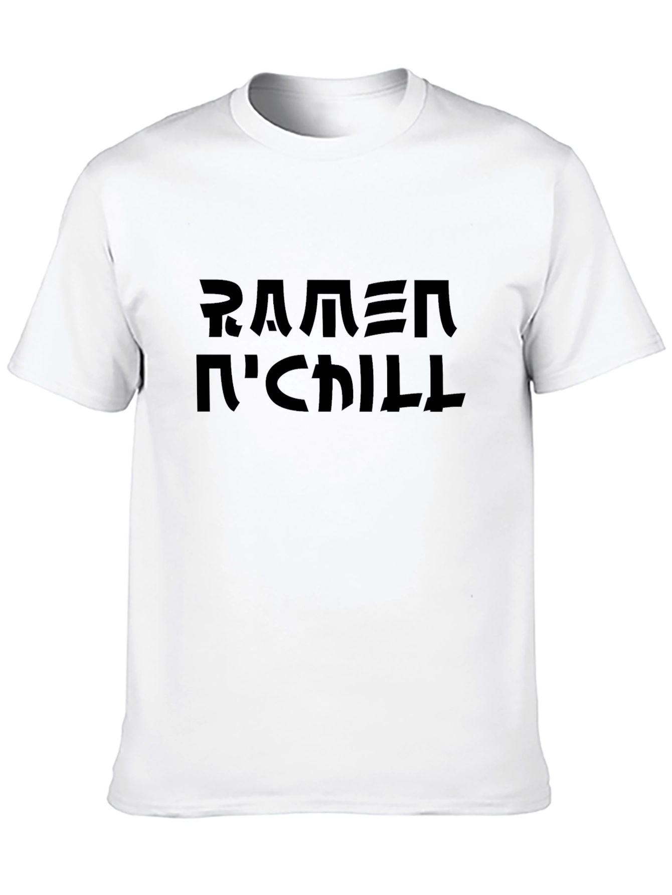 Ramen N Chill Black Graphic Tee