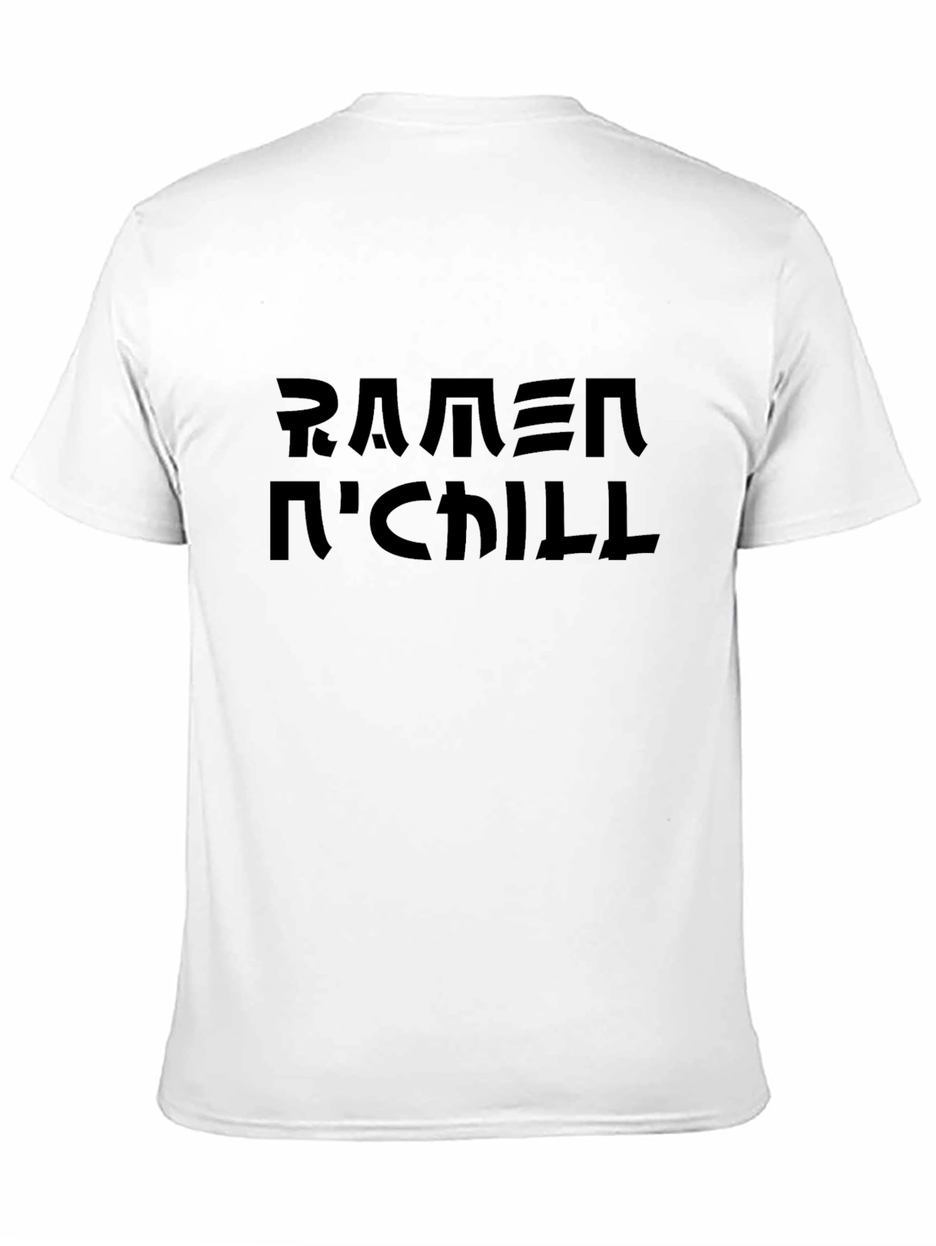 Ramen N Chill Black Graphic Tee