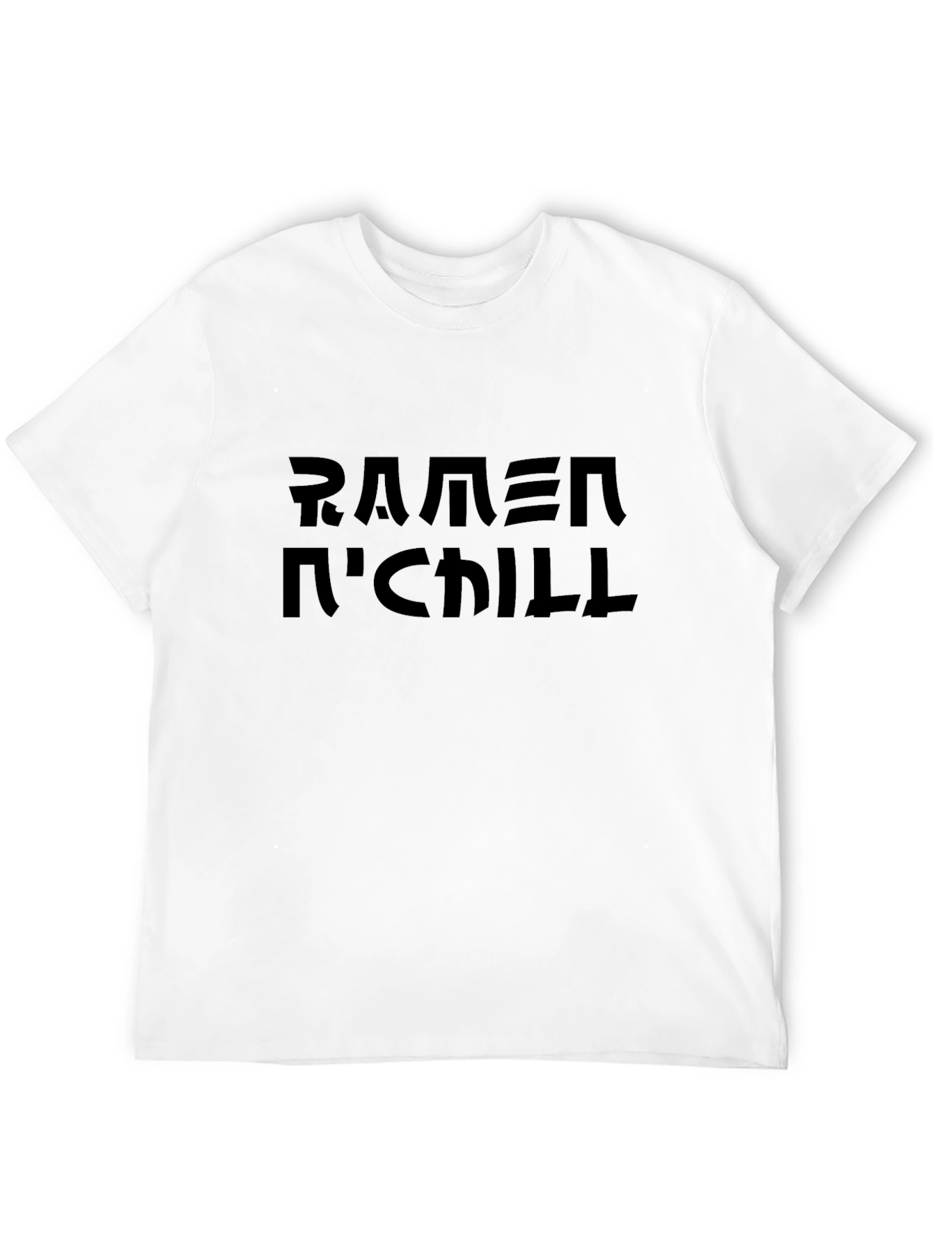 Ramen N Chill Black Graphic Tee