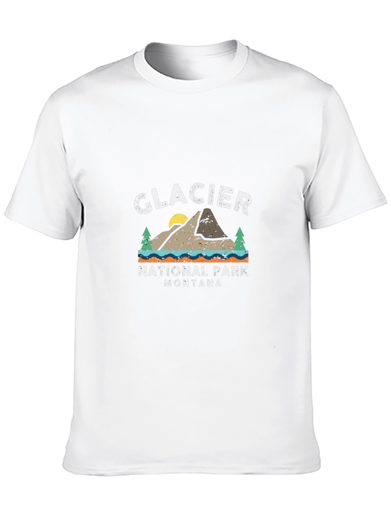 Glacier National Park Montana Graphic Tee