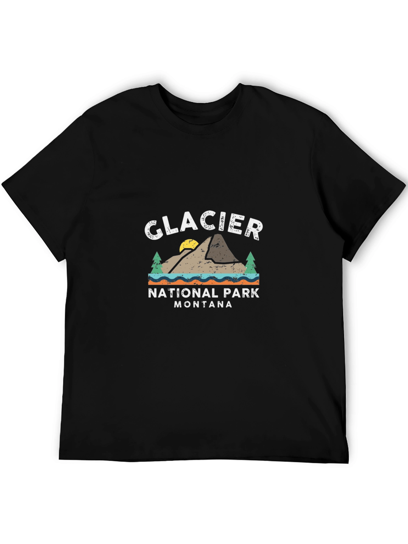 Glacier National Park Montana Graphic Tee