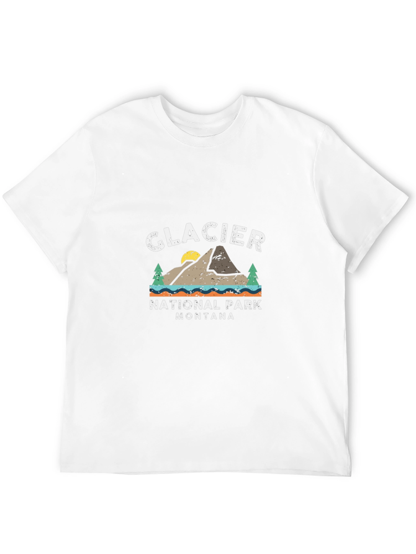 Glacier National Park Montana Graphic Tee