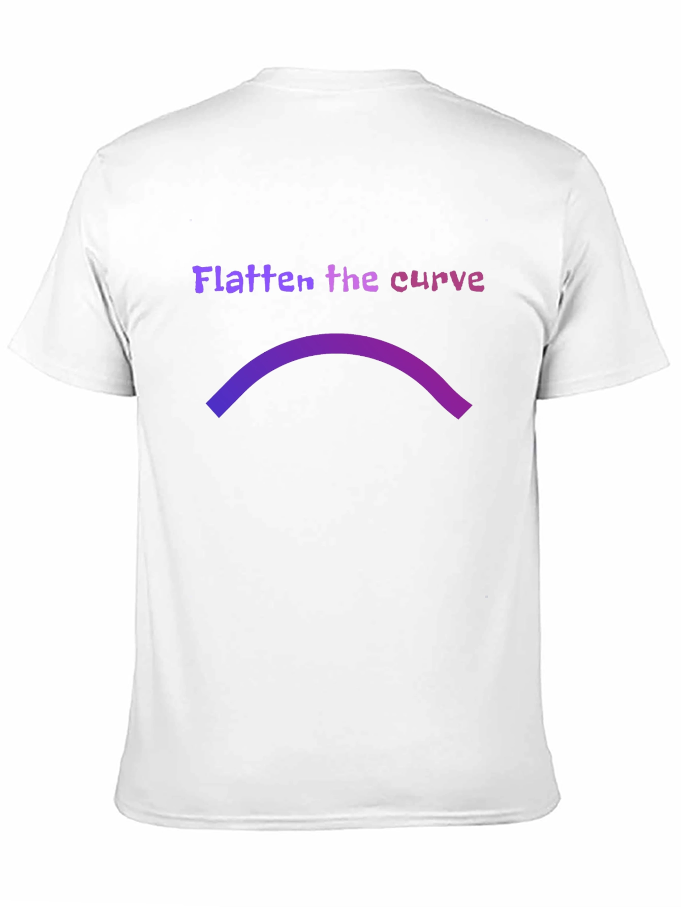 Flatten the Curve Graphic Tee - Stay Safe