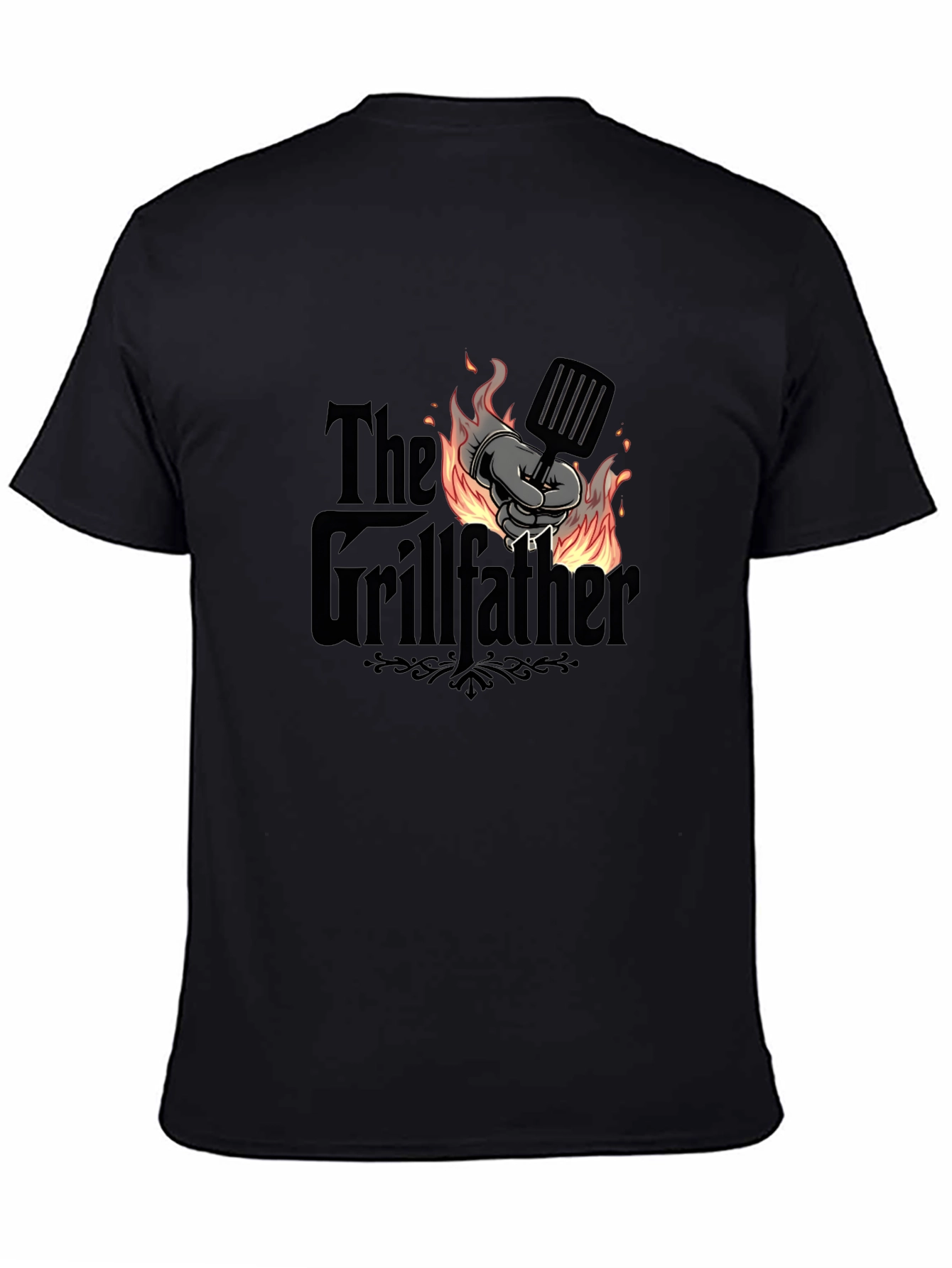 The Grillfather T-Shirt - BBQ Master Tee