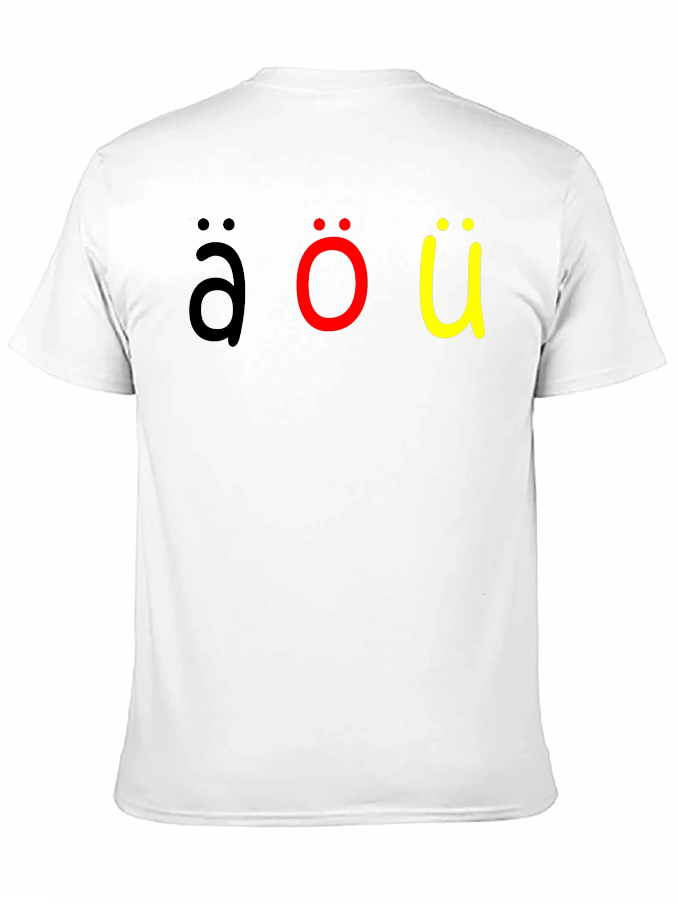German Umlaut T-Shirt - Fun Alphabet Tee