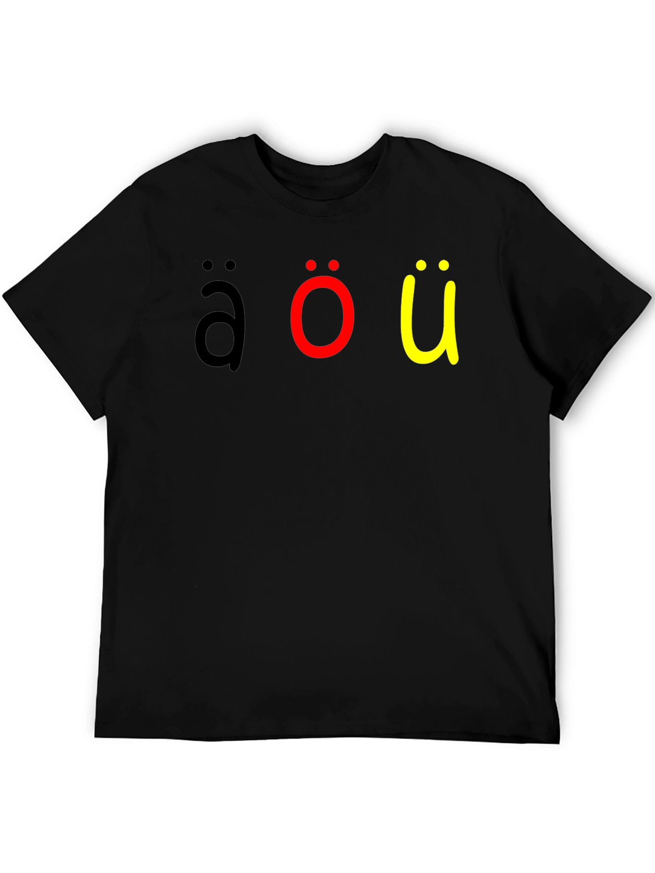 German Umlaut T-Shirt - Fun Alphabet Tee