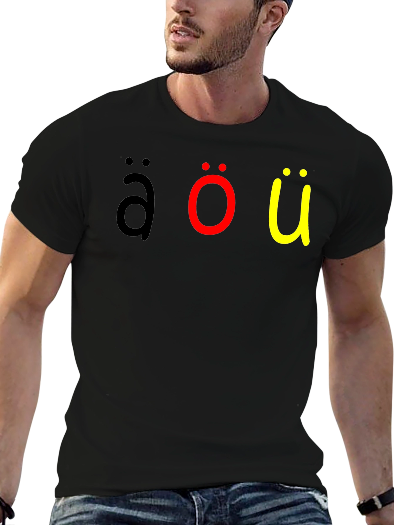 German Umlaut T-Shirt - Fun Alphabet Tee