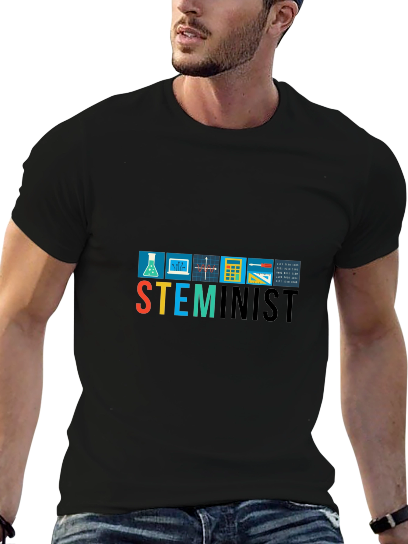 STEMinist Graphic Tee - Science & Feminism T-Shirt