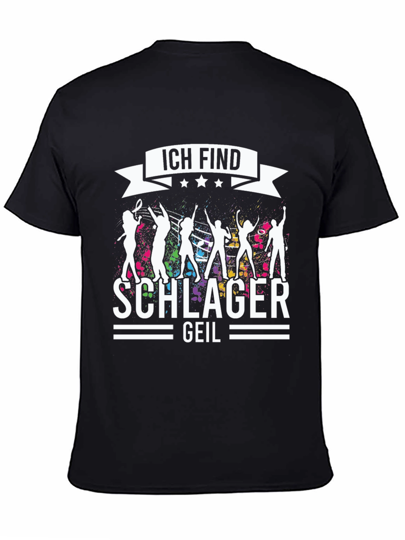 Ich Find Schlager Geil Graphic T-Shirt