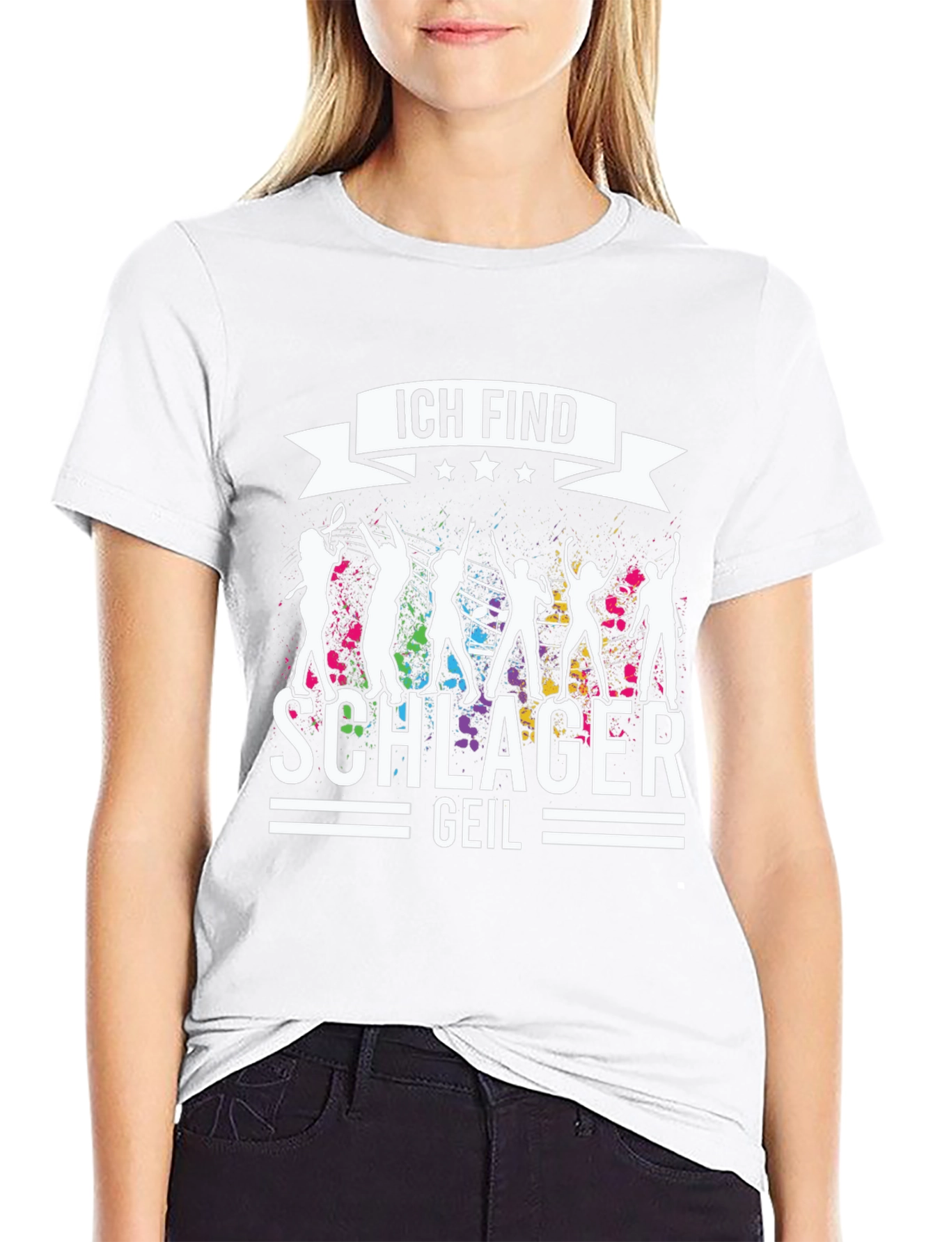 Ich Find Schlager Geil Graphic T-Shirt