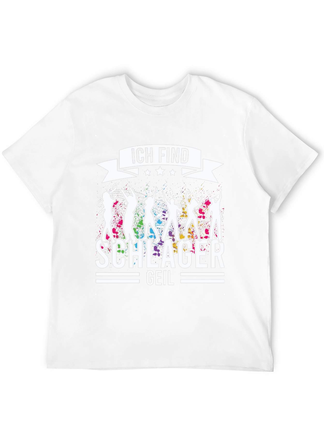 Ich Find Schlager Geil Graphic T-Shirt