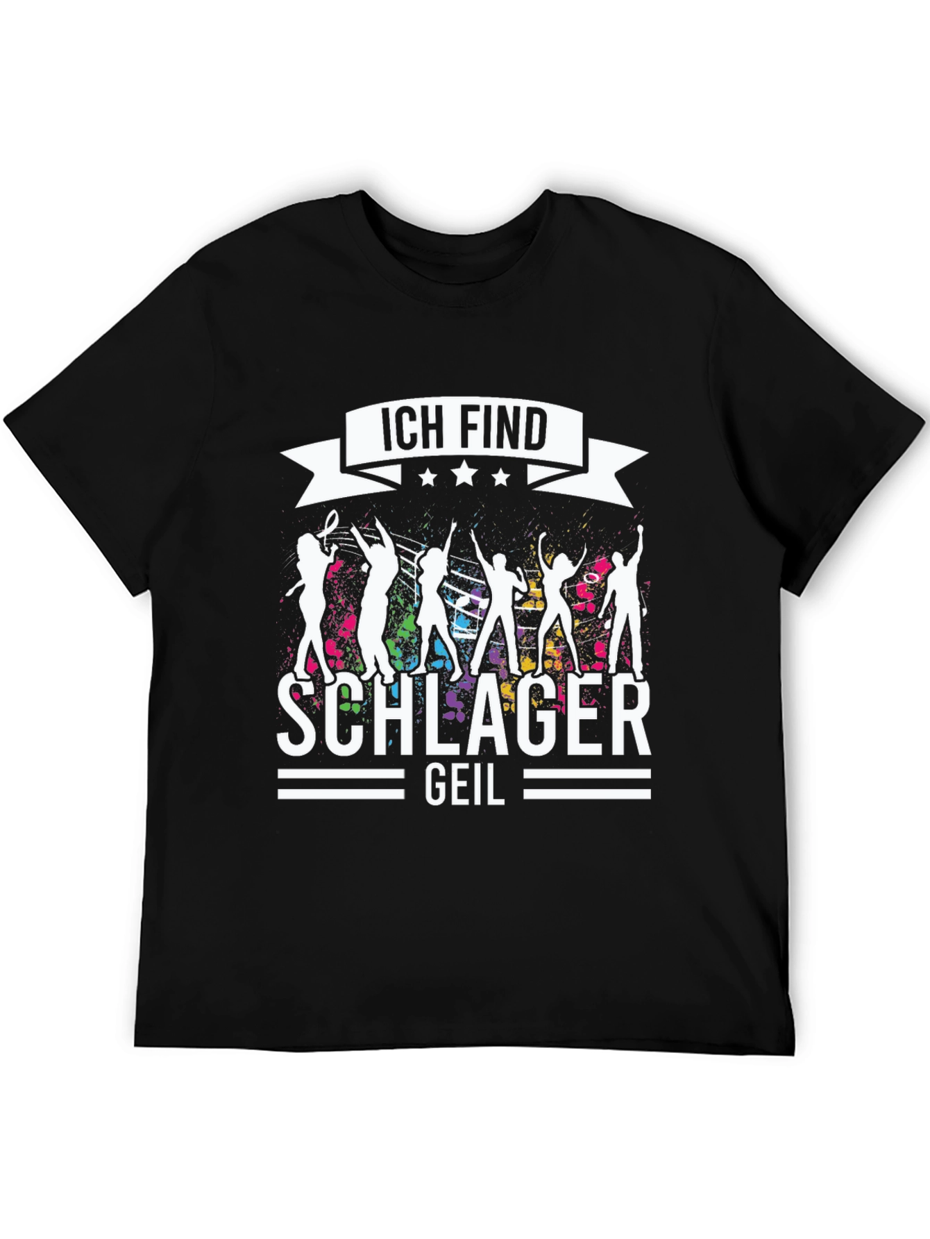 Ich Find Schlager Geil Graphic T-Shirt