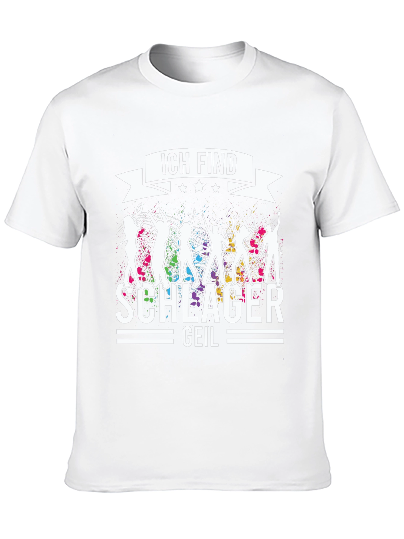 Ich Find Schlager Geil Graphic T-Shirt
