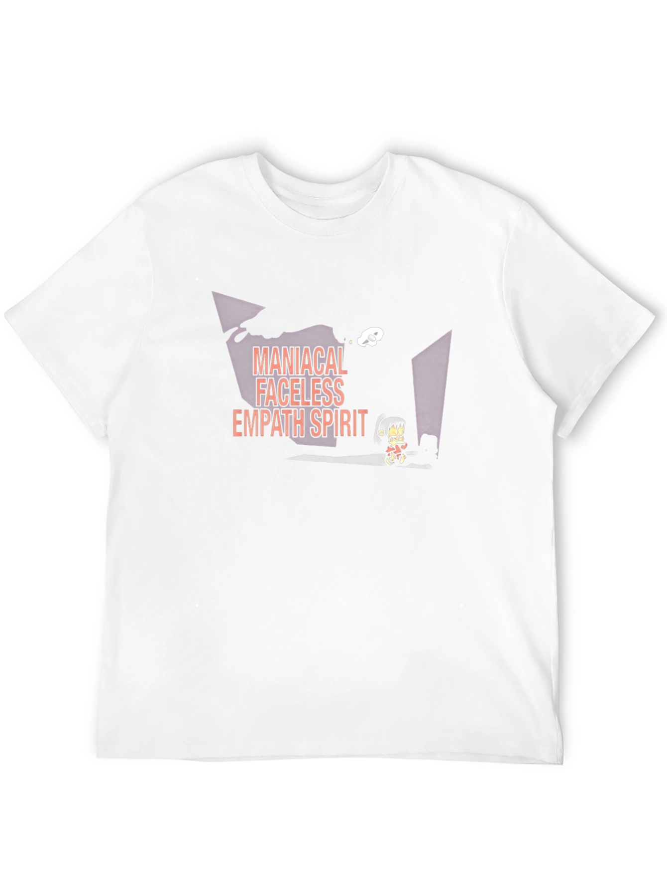 Maniacal Faceless Empath Spirit Black T-Shirt