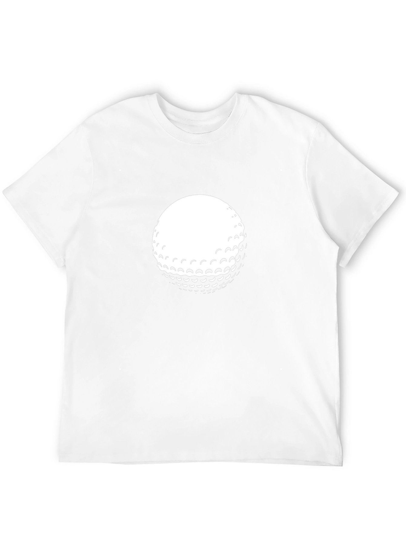 Golf Ball Graphic Tee - Classic Style