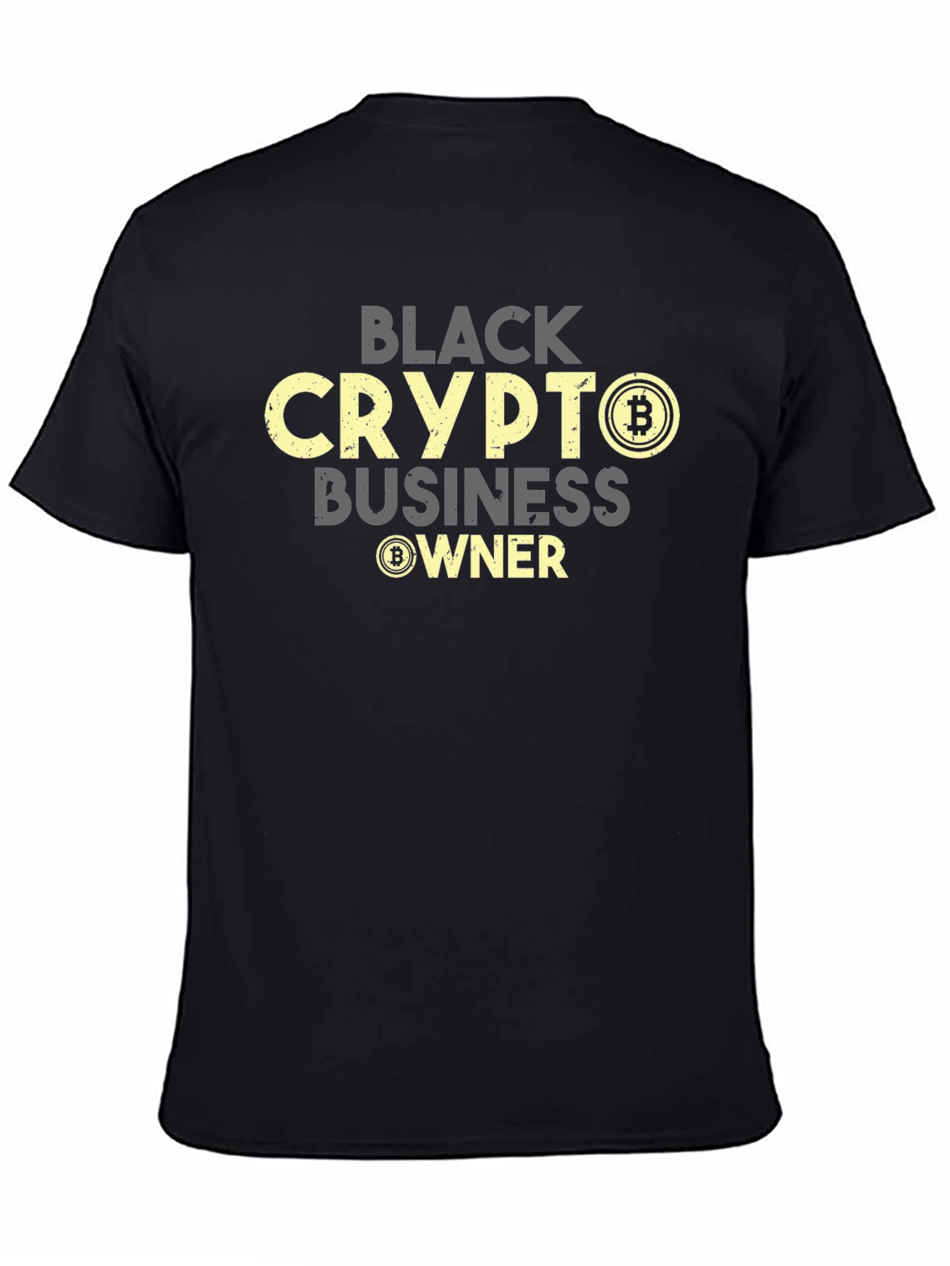 Black Crypto Business Owner T-Shirt